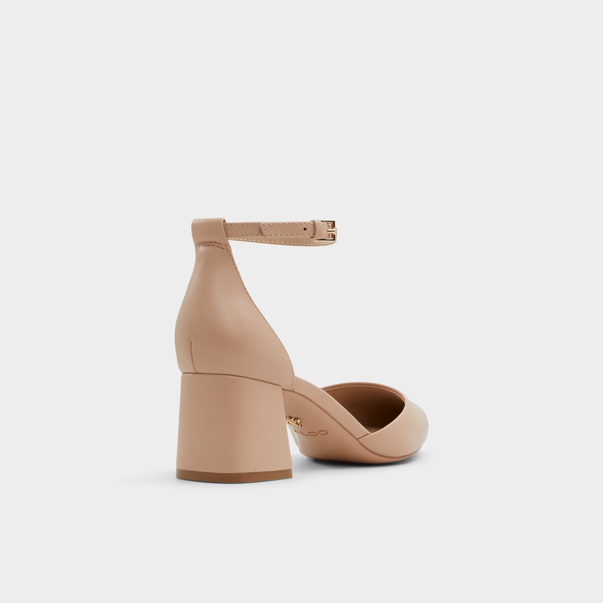ALDO Uneral escarpins D’Orsay talon bloc beige