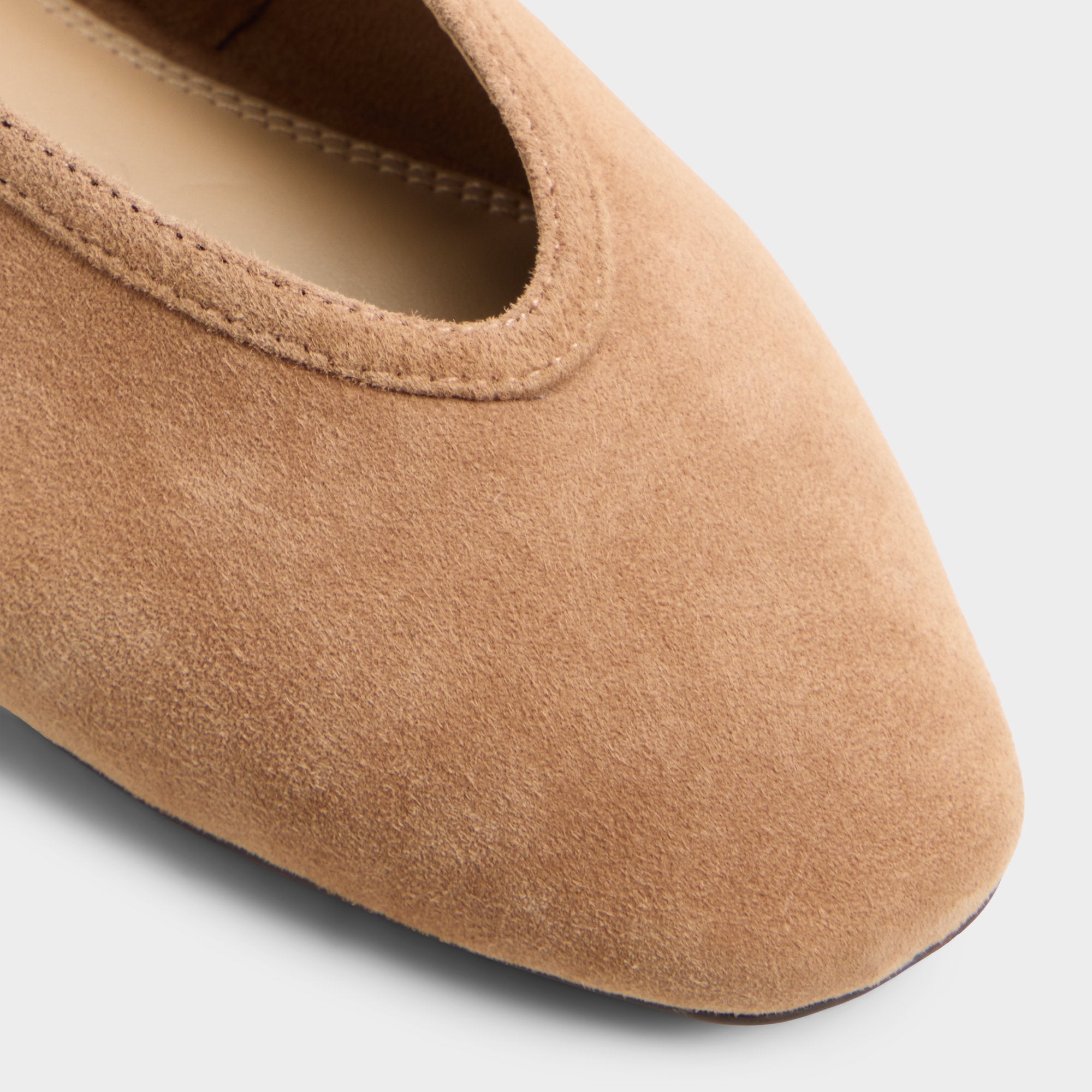 ALDO Ayrah ballerines cuir suède beige