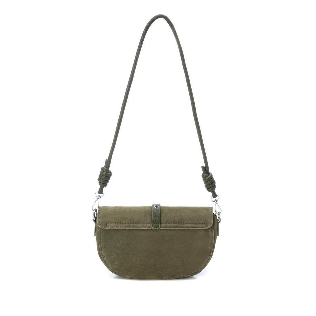 Carmela 18604706 sac femme vert cuir à rabat