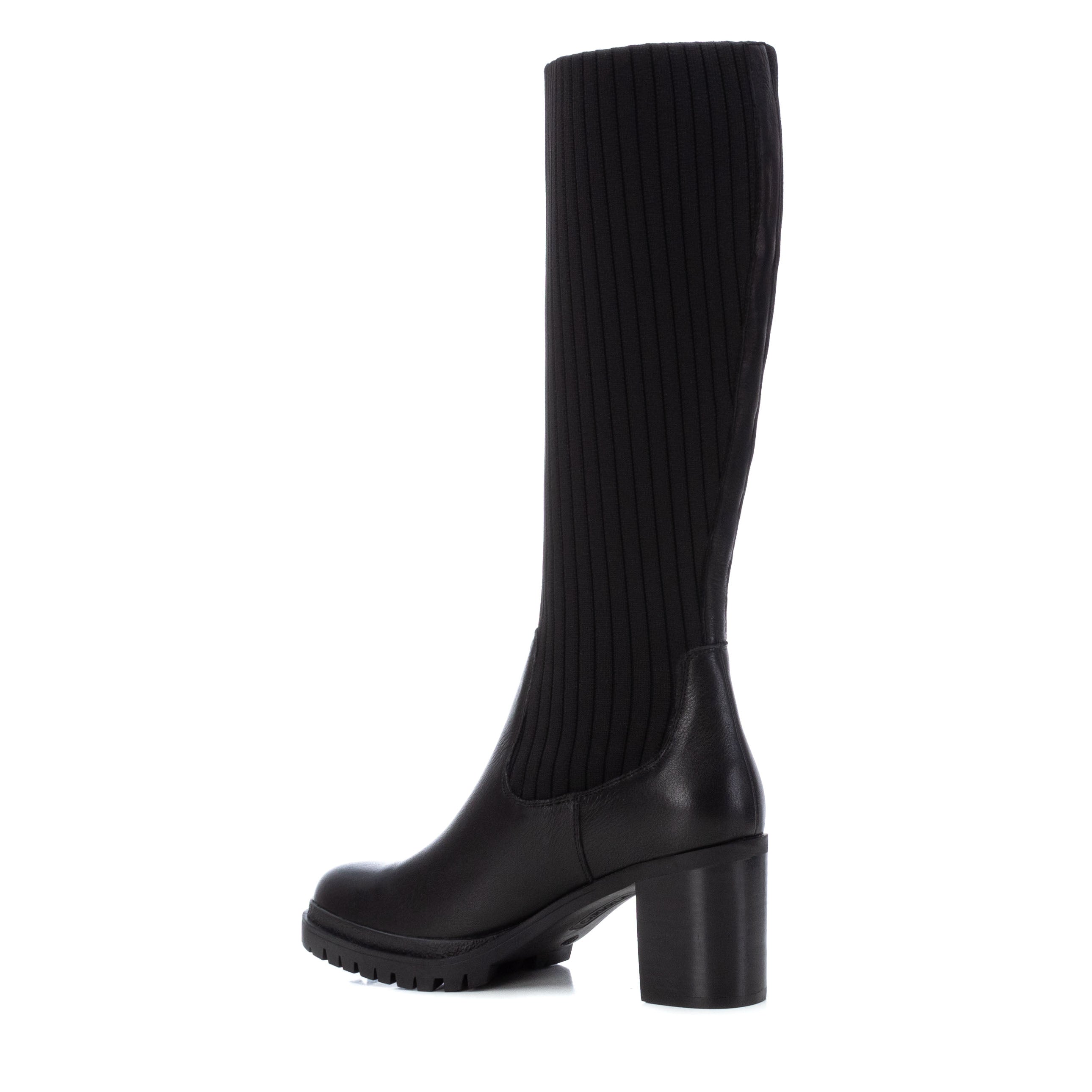 Carmela 16027601 bottes cuir noir chelsea