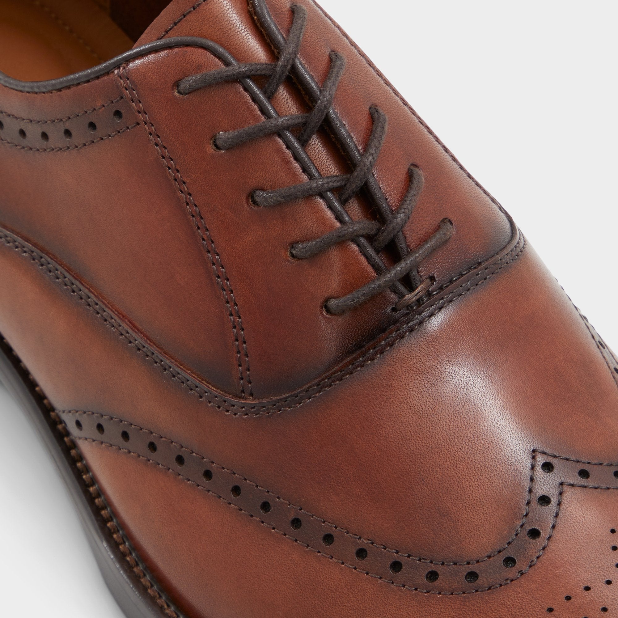 Aldo Donald derby homme marron perforé