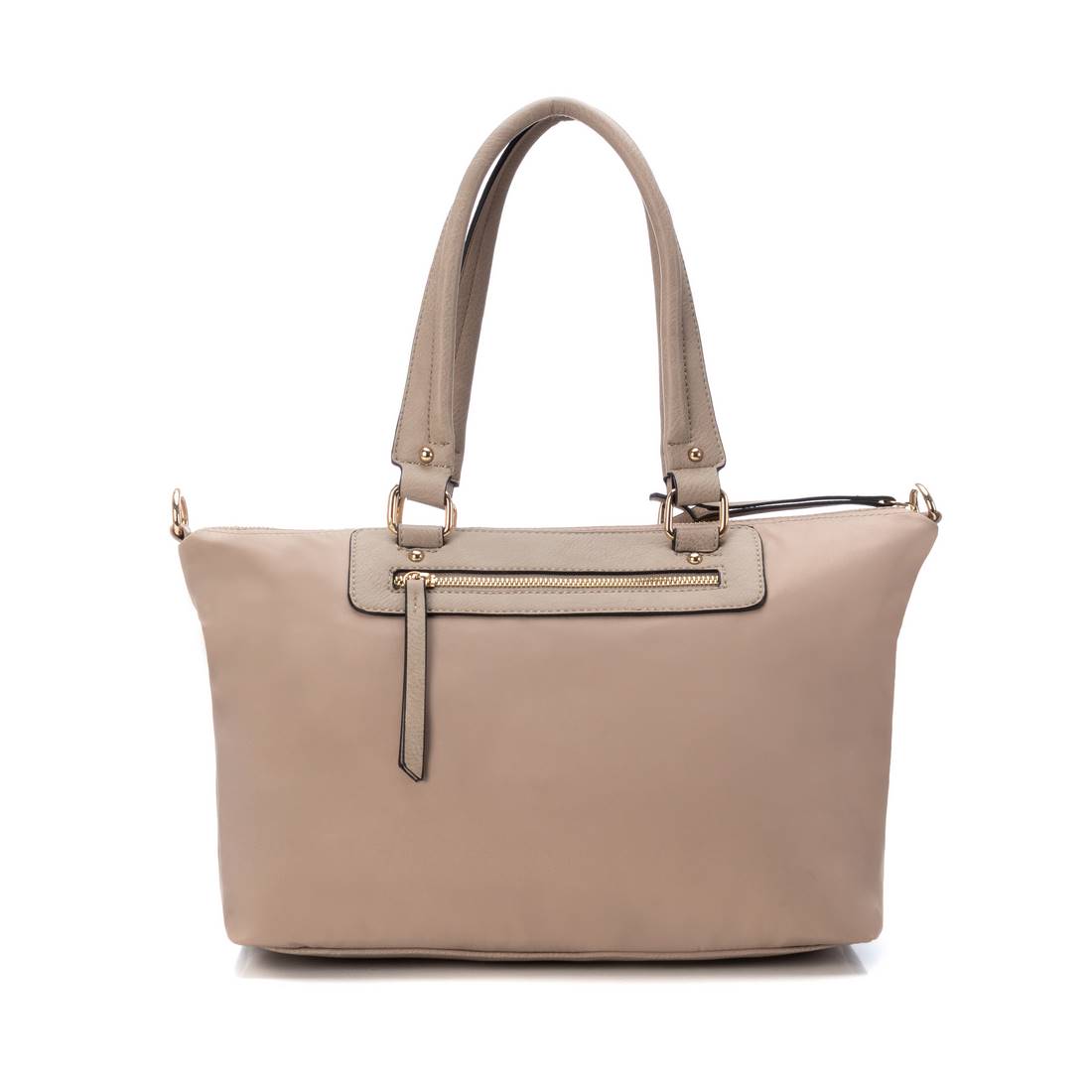 Carmela 18606503 sac épaule nylon marron 6 poches femme
