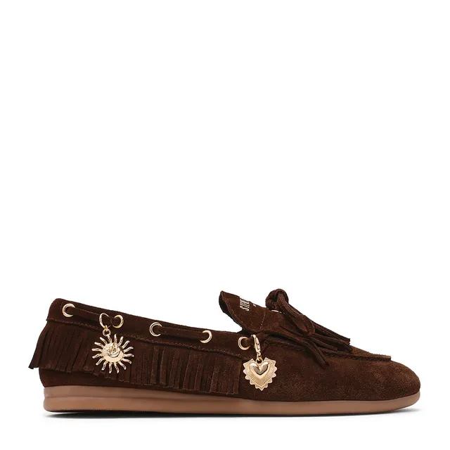 Steve Madden Rascals mocassins daim marron plat