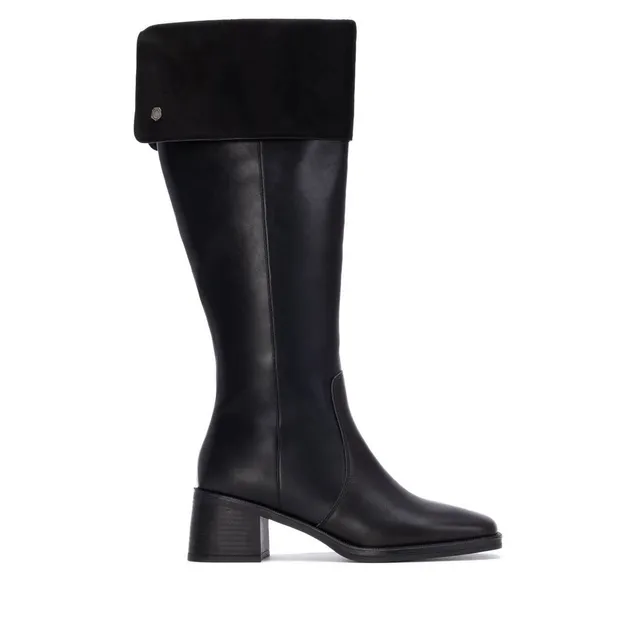 Carmela 16269102 bottines cuir noir à talon