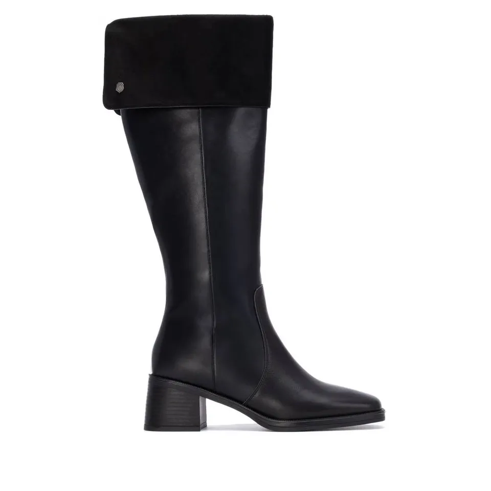 Carmela 16269102 bottines cuir noir à talon