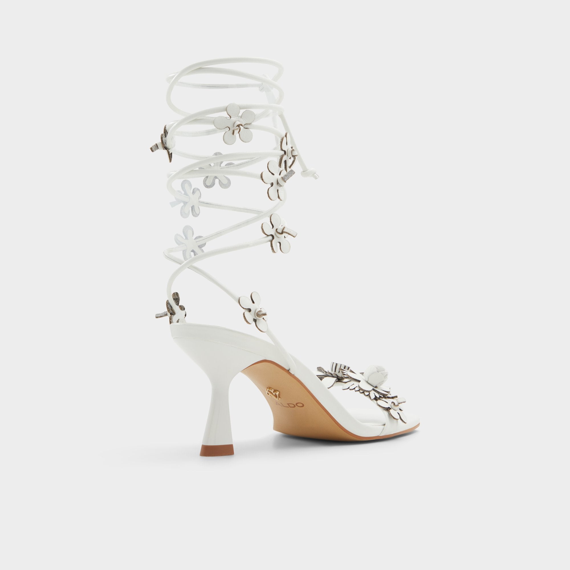 ALDO Fiorela sandales blanches talon brides