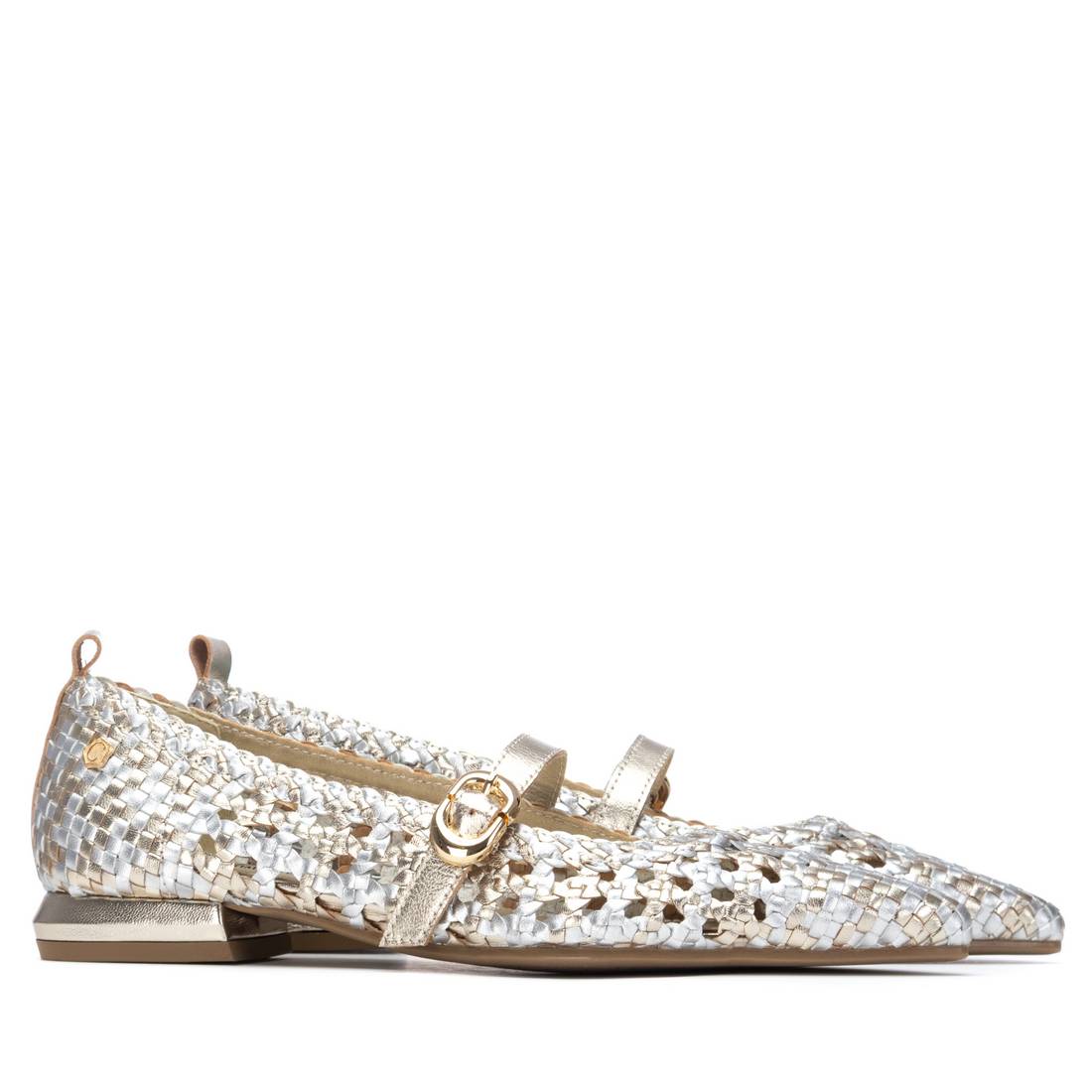 Carmela 16313101 ballerine cuir doré 35-41