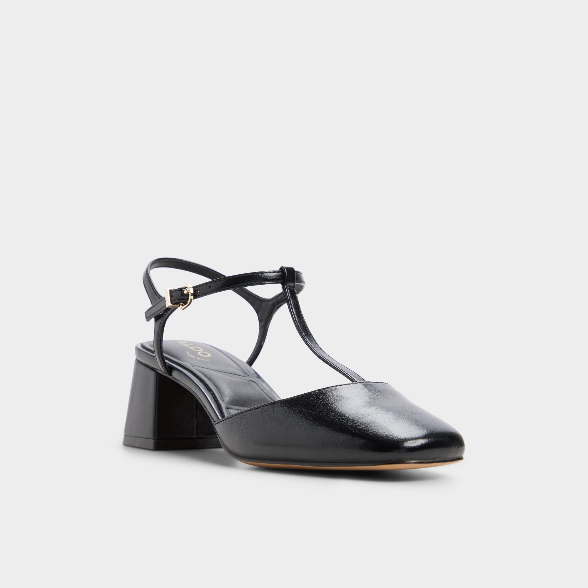 ALDO Bianna escarpins bride talon bloc noir