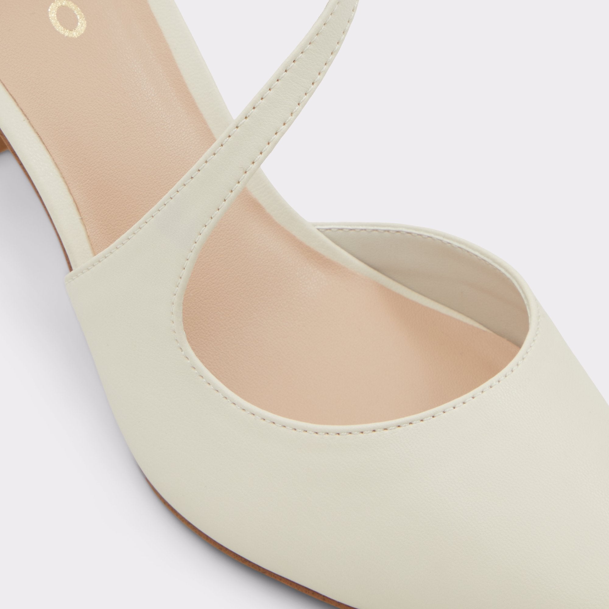 ALDO Annodar escarpins talon bloc blanc