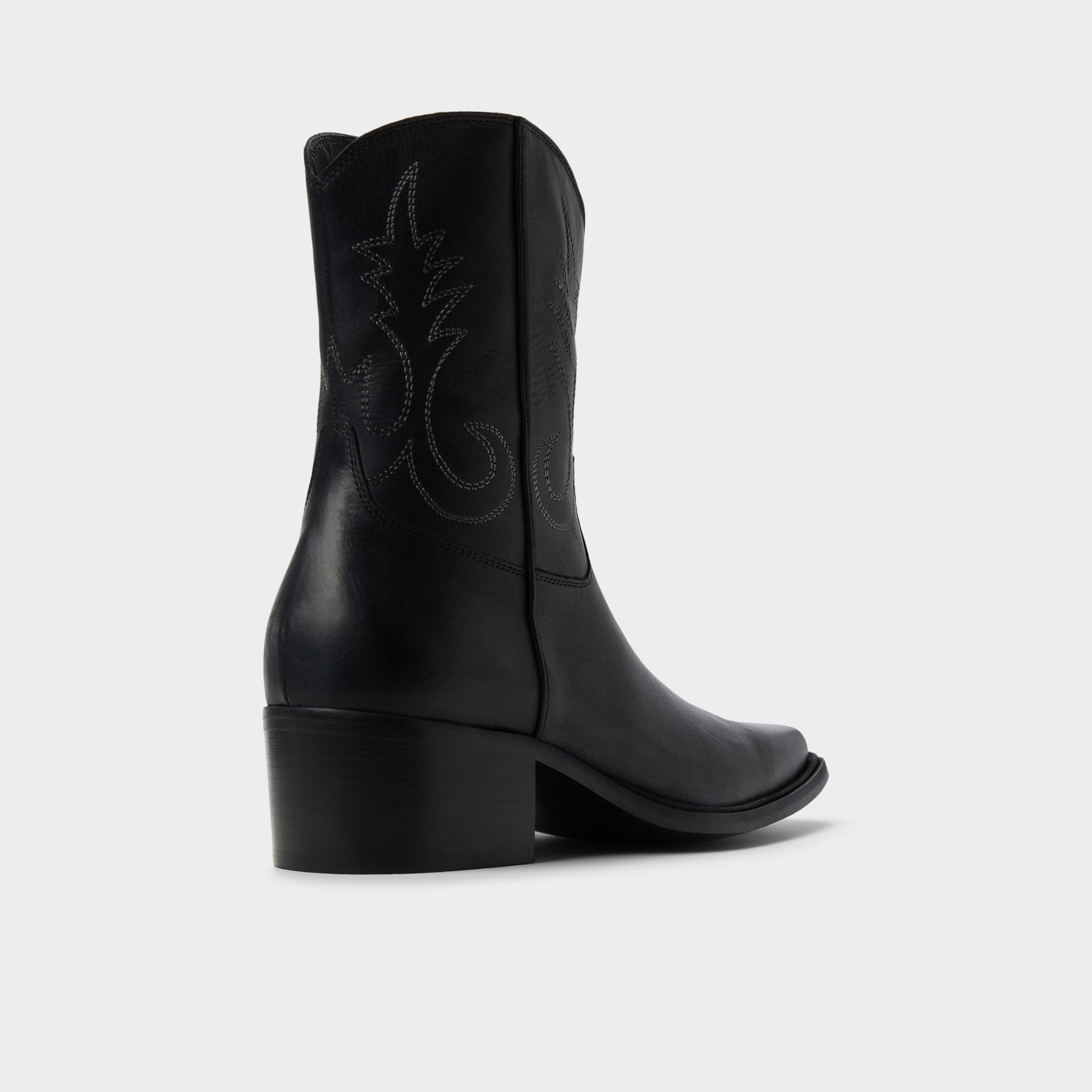 ALDO Guthrie bottines cuir noir western