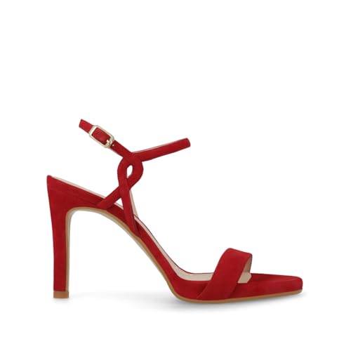 Lodi Incannes sandales rouges femme été