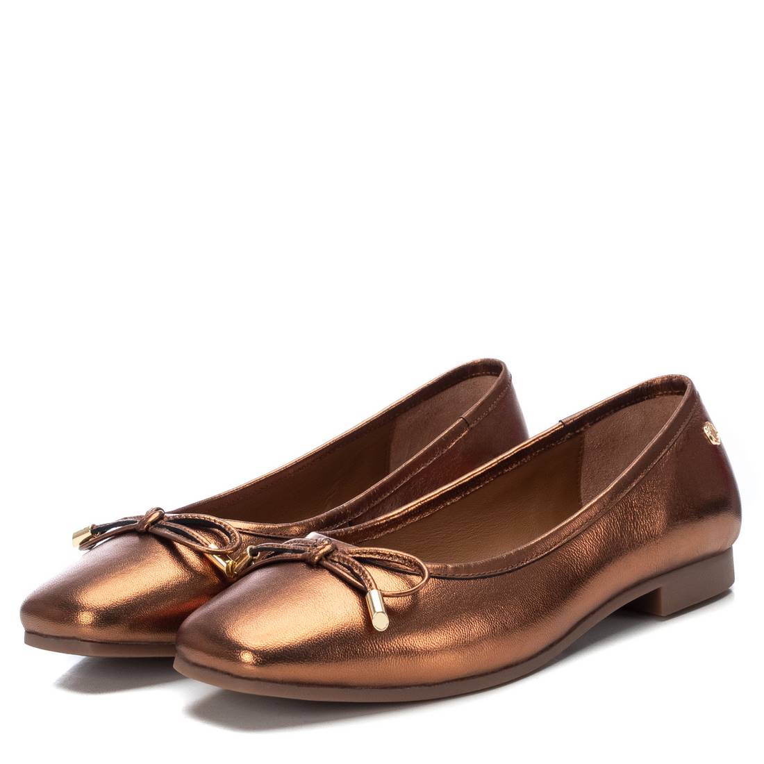 Carmela 16179107 ballerine dorée cuir plat