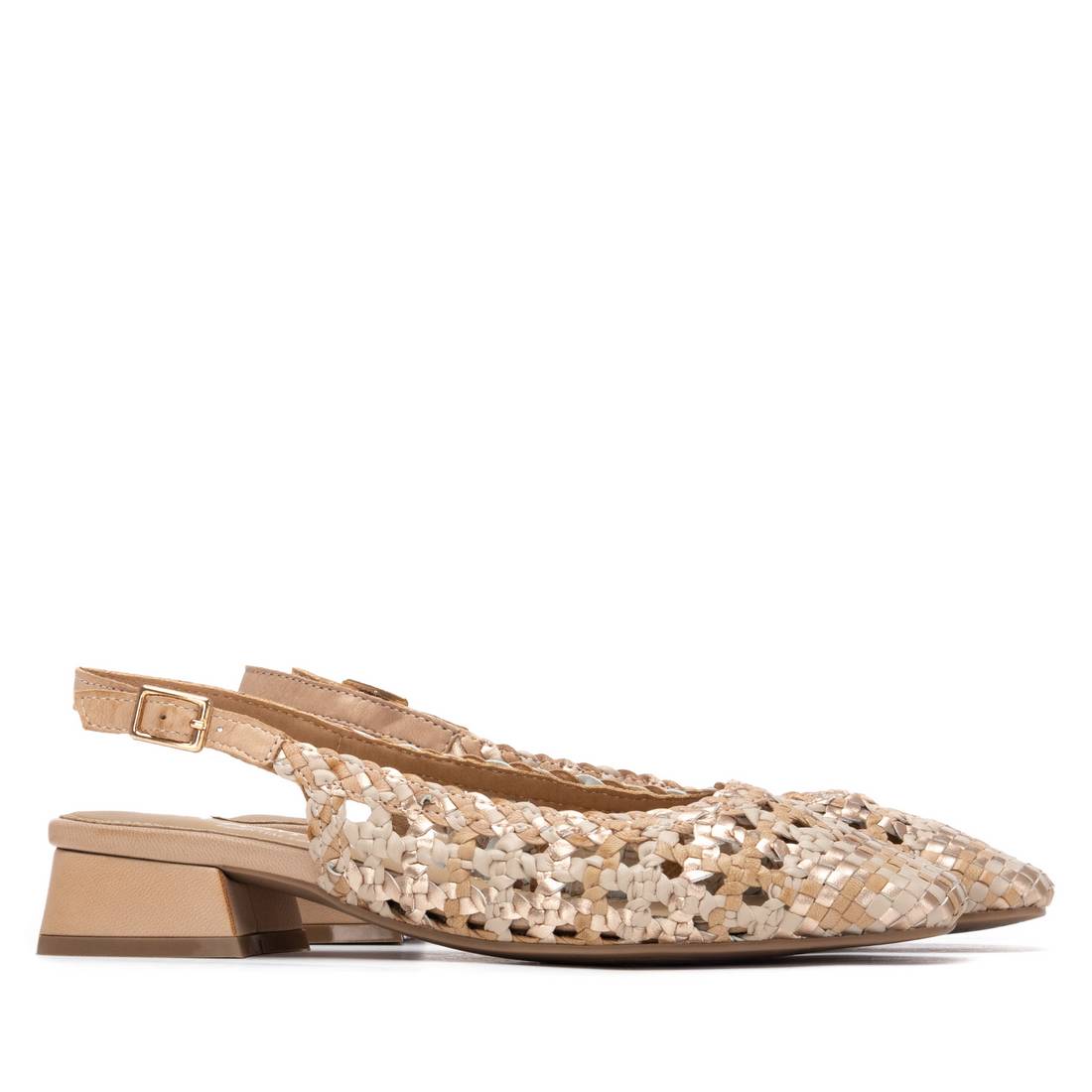 Carmela 162185 16218509 ballerines cuir blanc bride