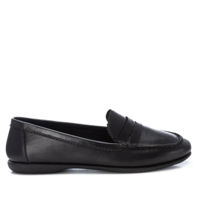 Carmela 16061109 mocassin femme noir cuir