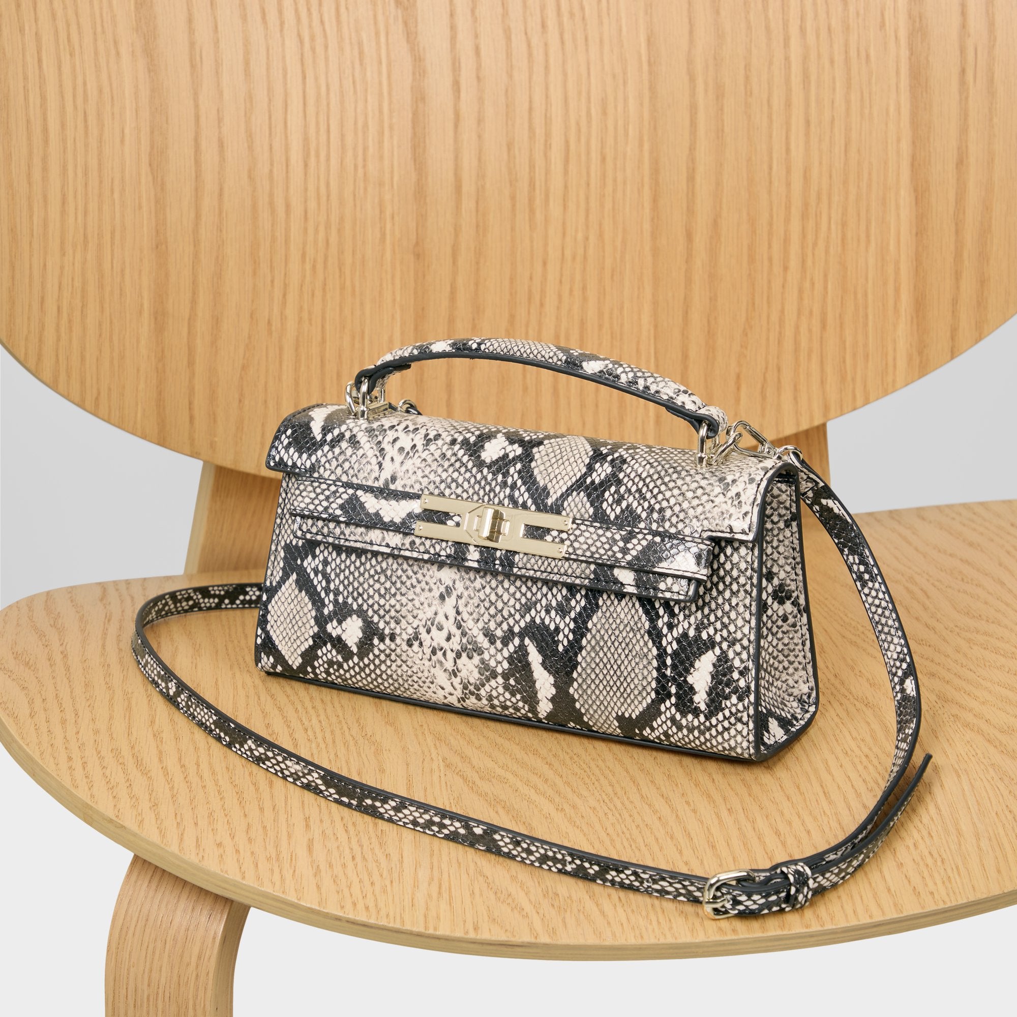 ALDO Ieriss sac à main marron imprimé animal