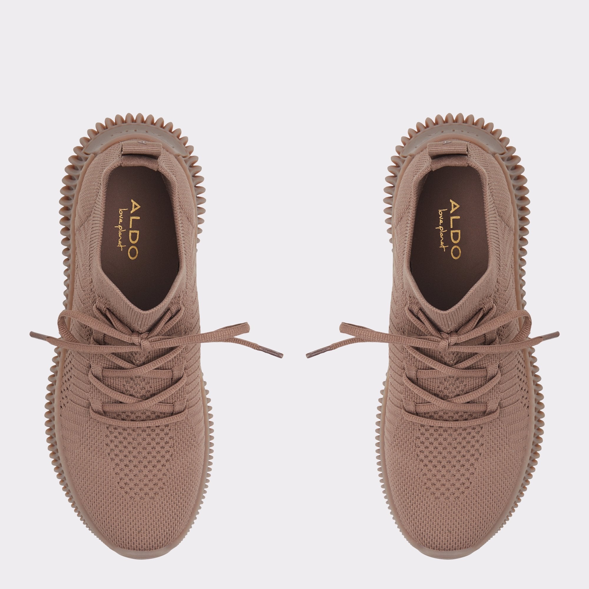 ALDO Gilga baskets marron maille
