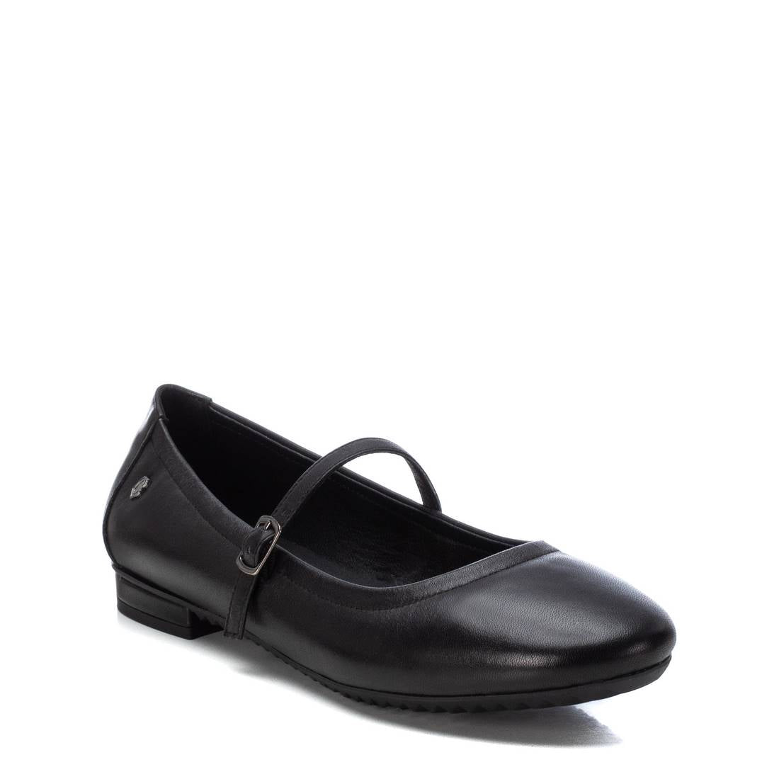 Carmela 16201303 ballerines femme noir cuir boucle