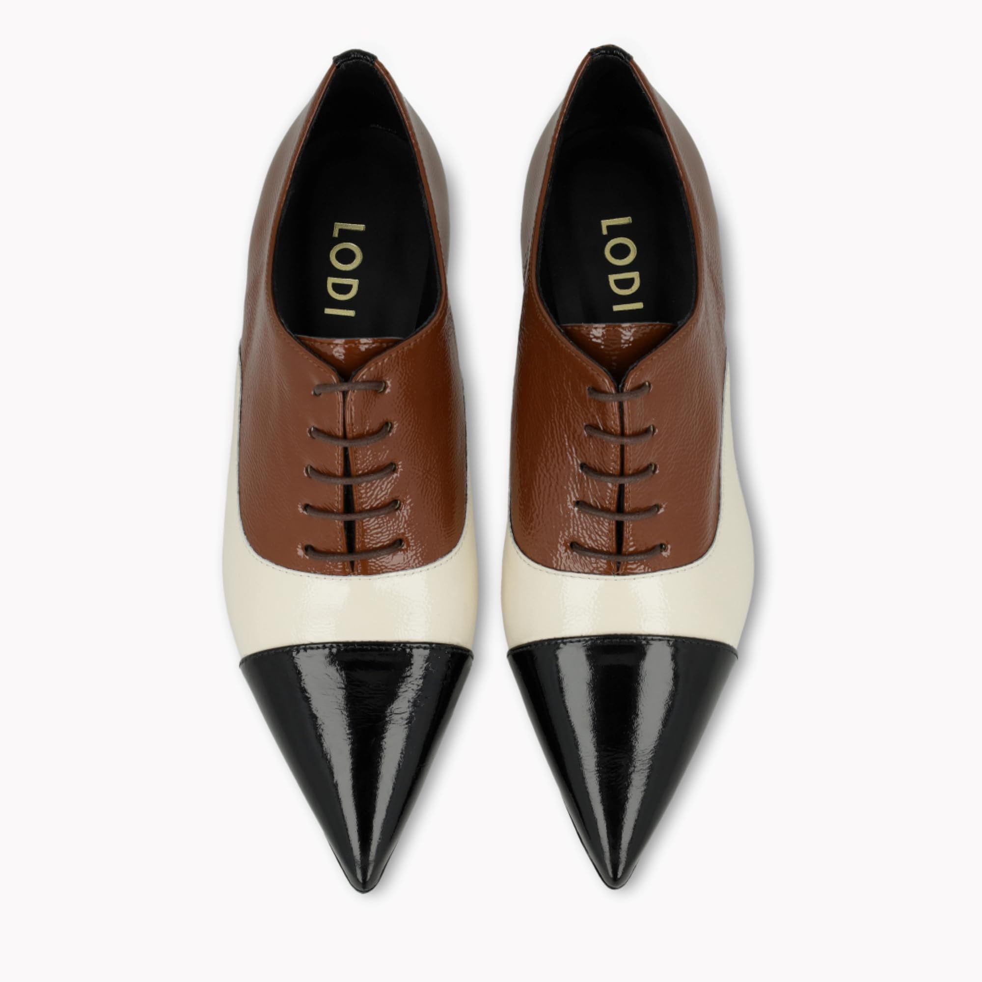 LODI KAL5576 escarpins marron cuir femme