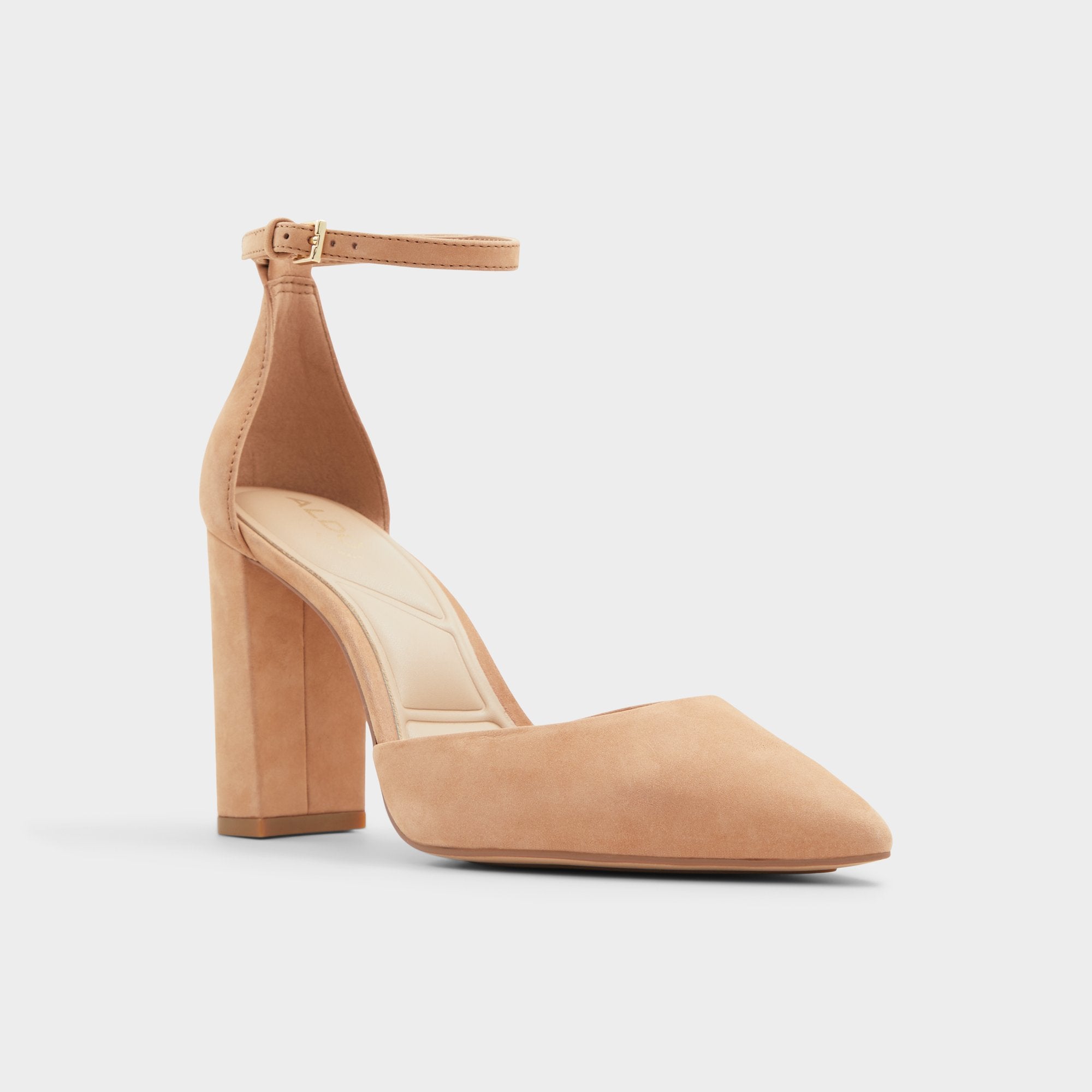 Aldo Faith escarpins nude talon bloc