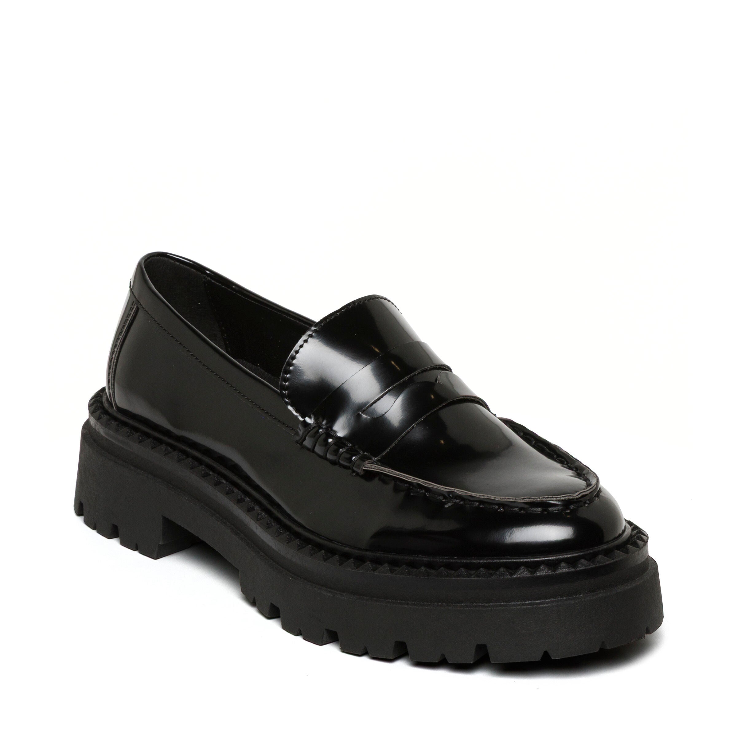 Steve Madden Katja mocassins noirs plats synthétique