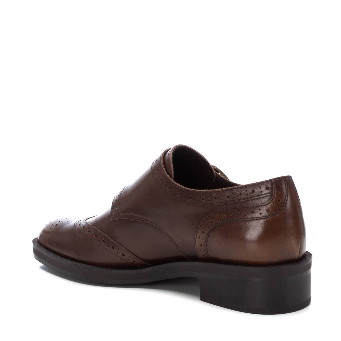 Carmela 16196301 mocassins marron cuir boucles