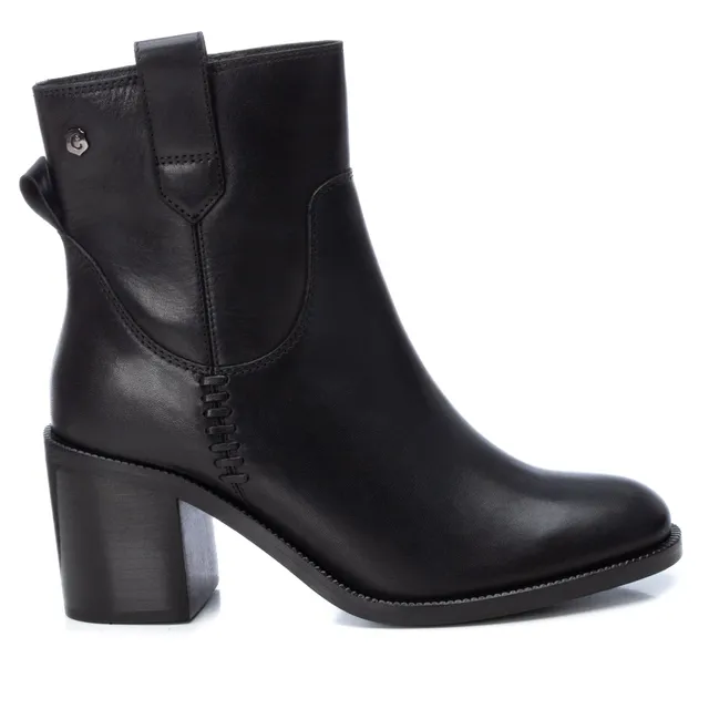 Carmela 16005802 bottine cuir noir talon 7 cm