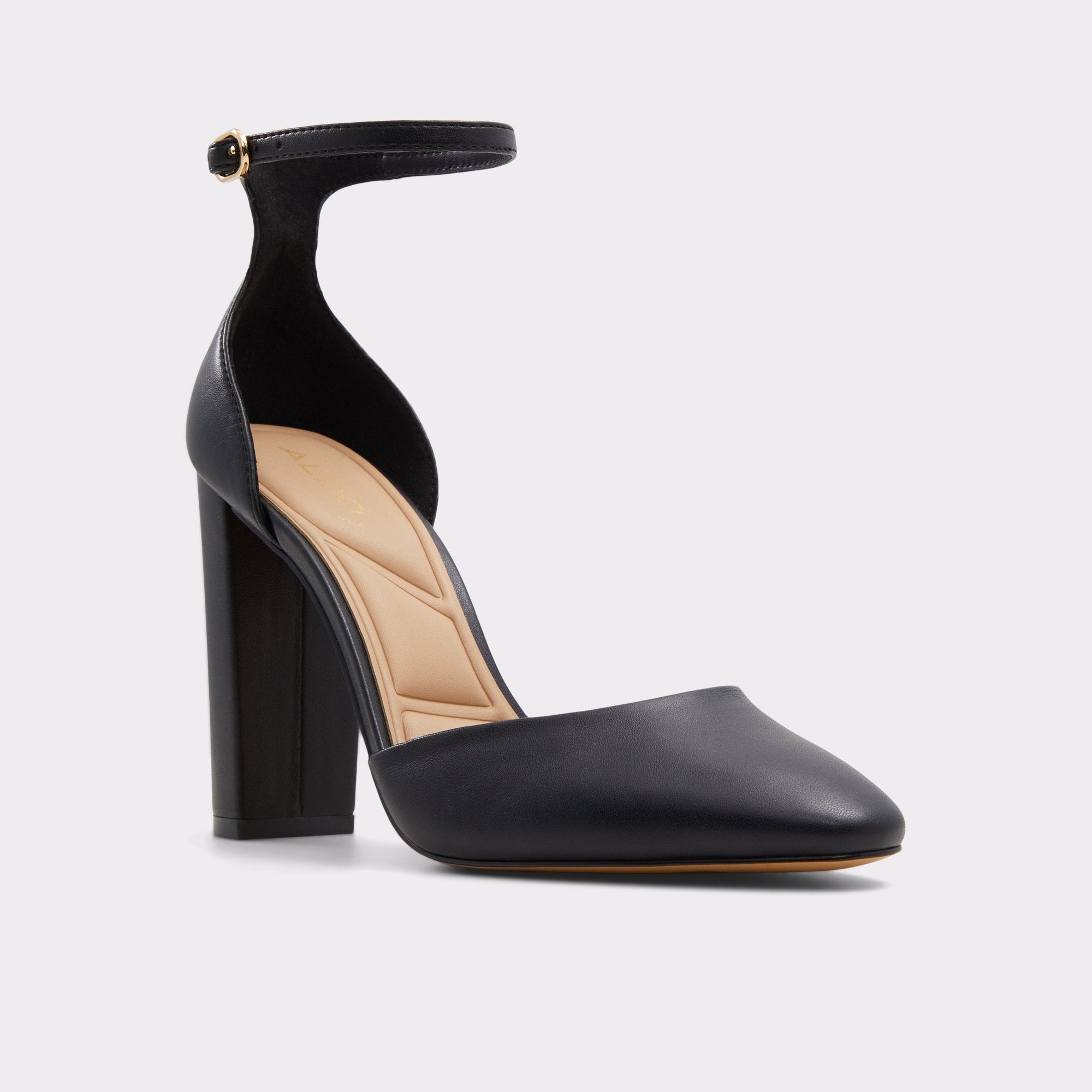 ALDO Eowelagan sneakers noires à talon