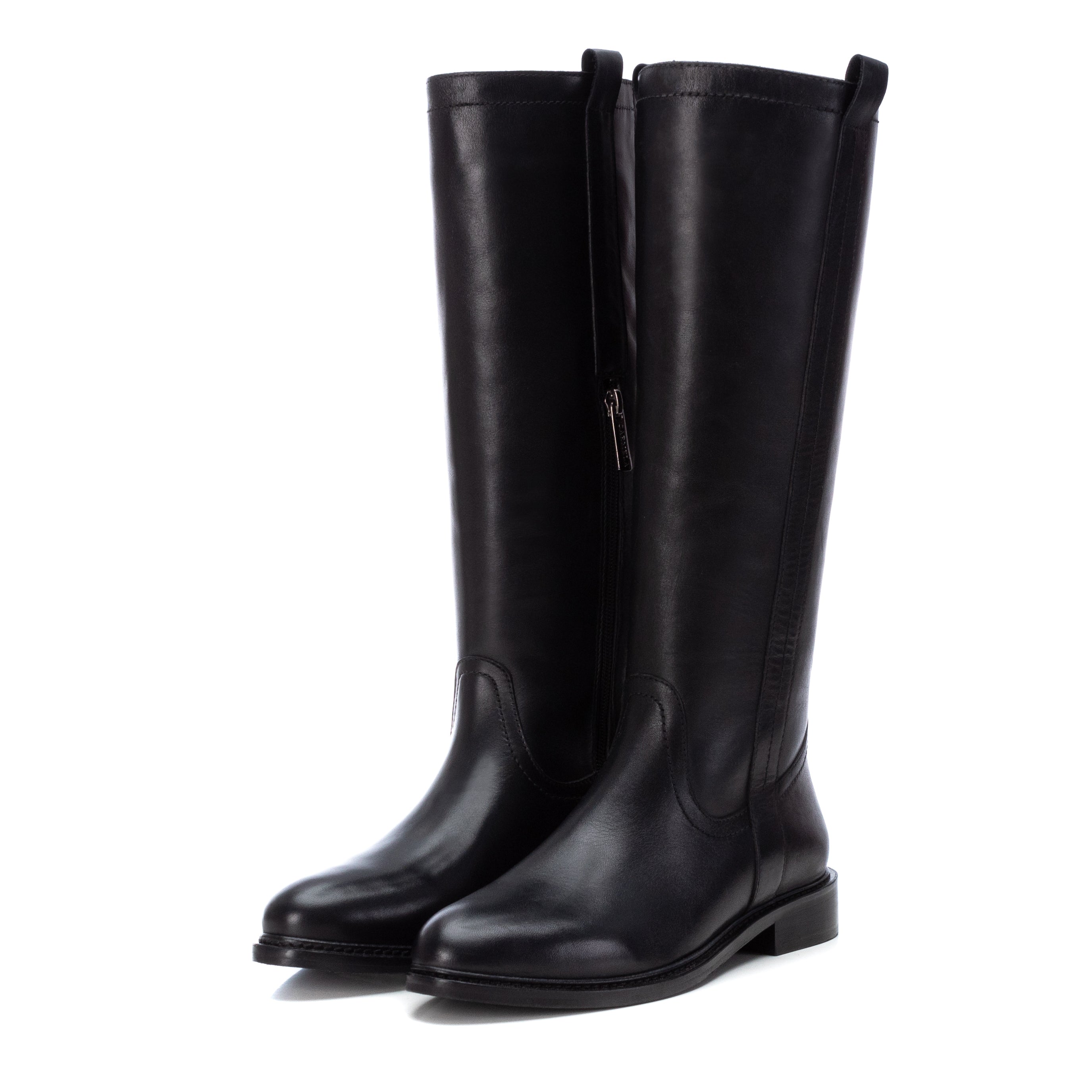 Carmela 16005001 bottes cuir noir campera