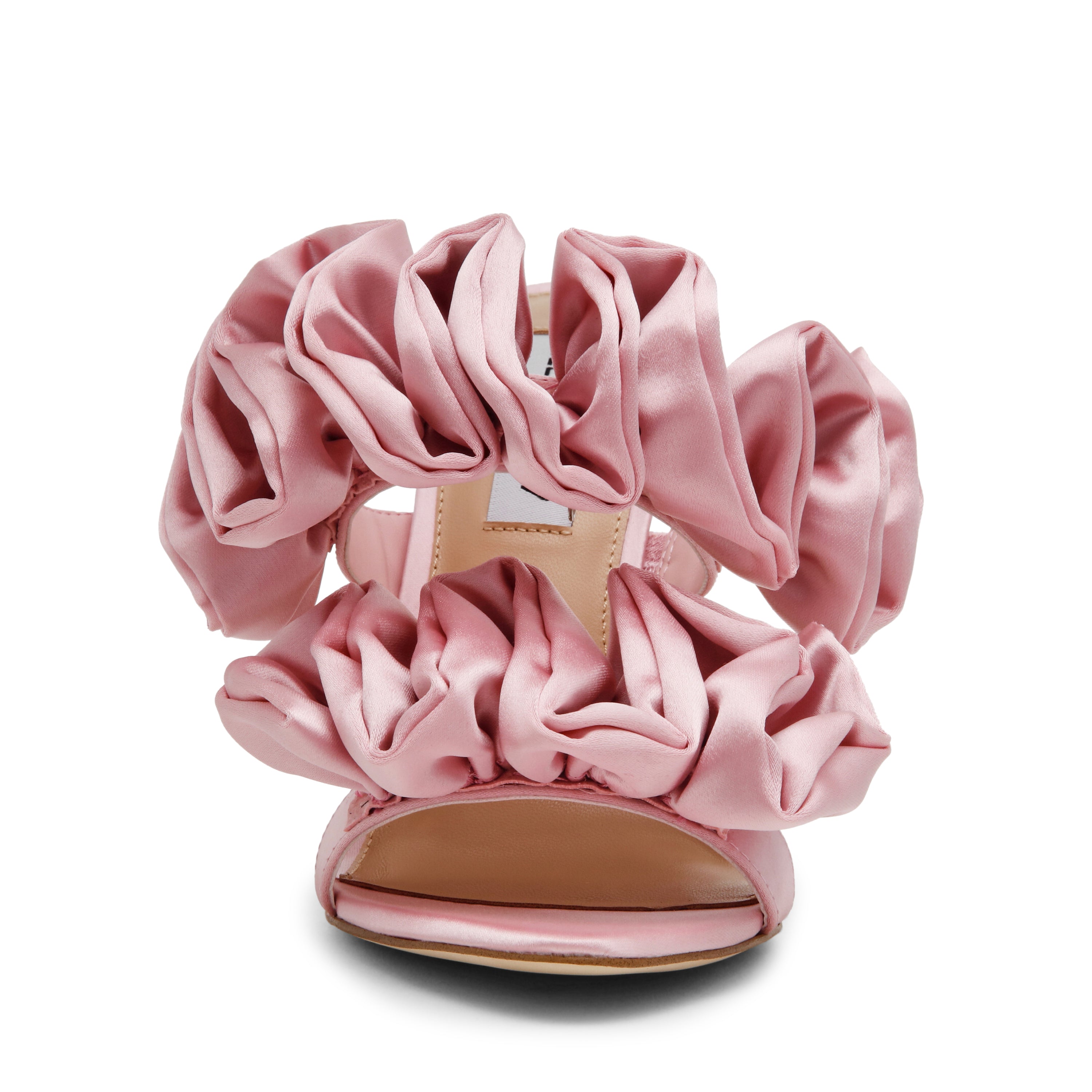 Steve Madden Aalina sandales talon rose satin 10 cm