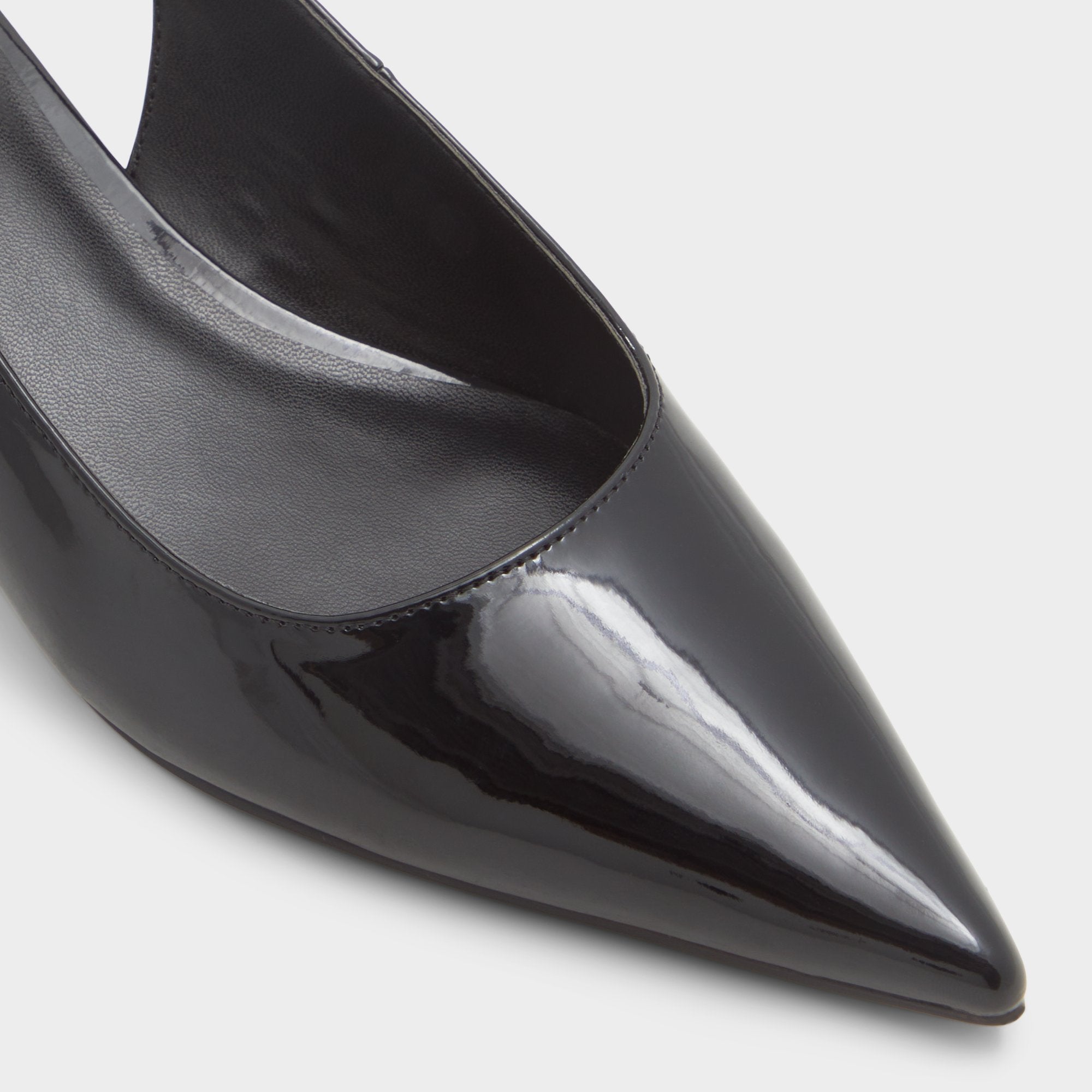 ALDO Lennoxie slingbacks petit talon noirs
