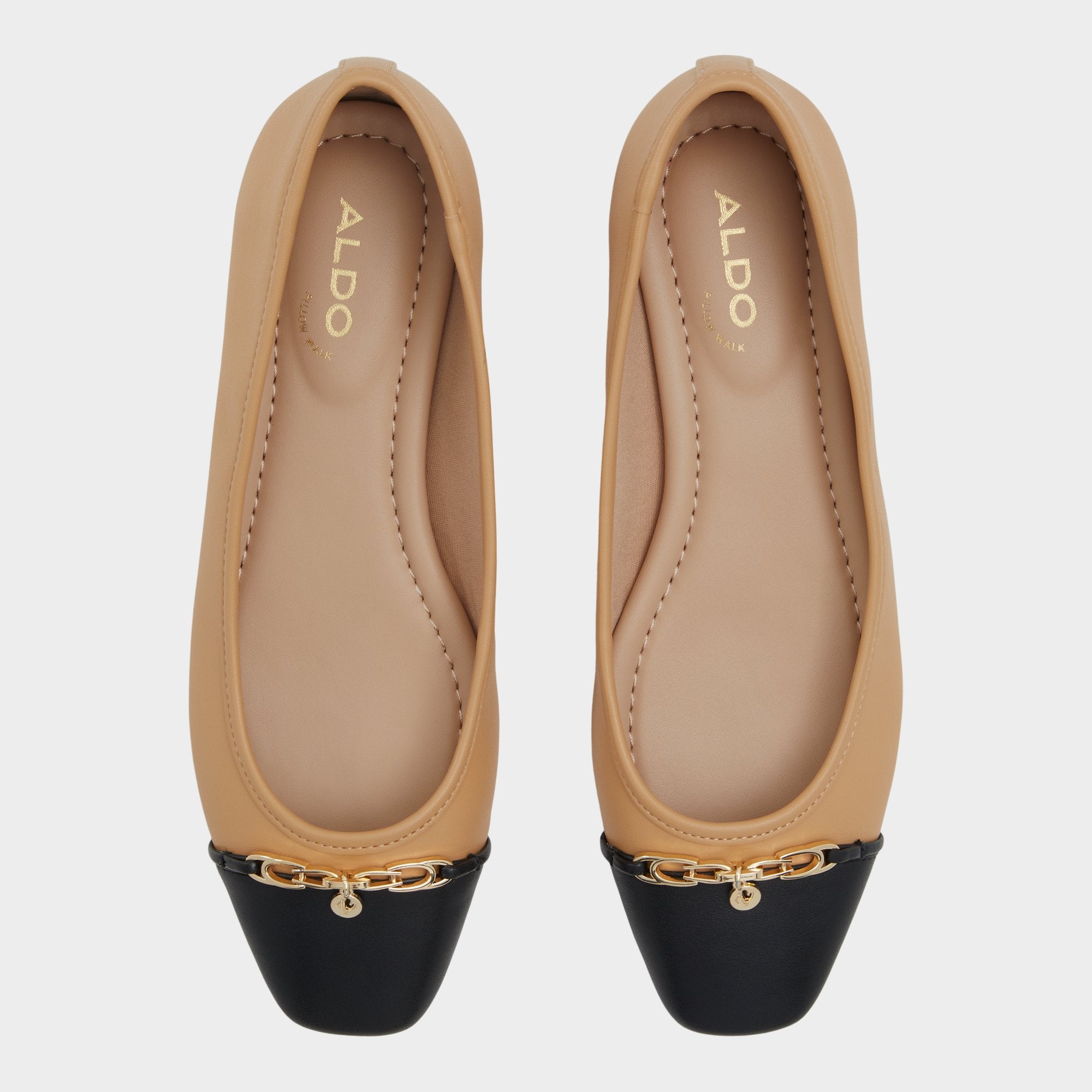 ALDO Lalateriel ballerines femme détail métal