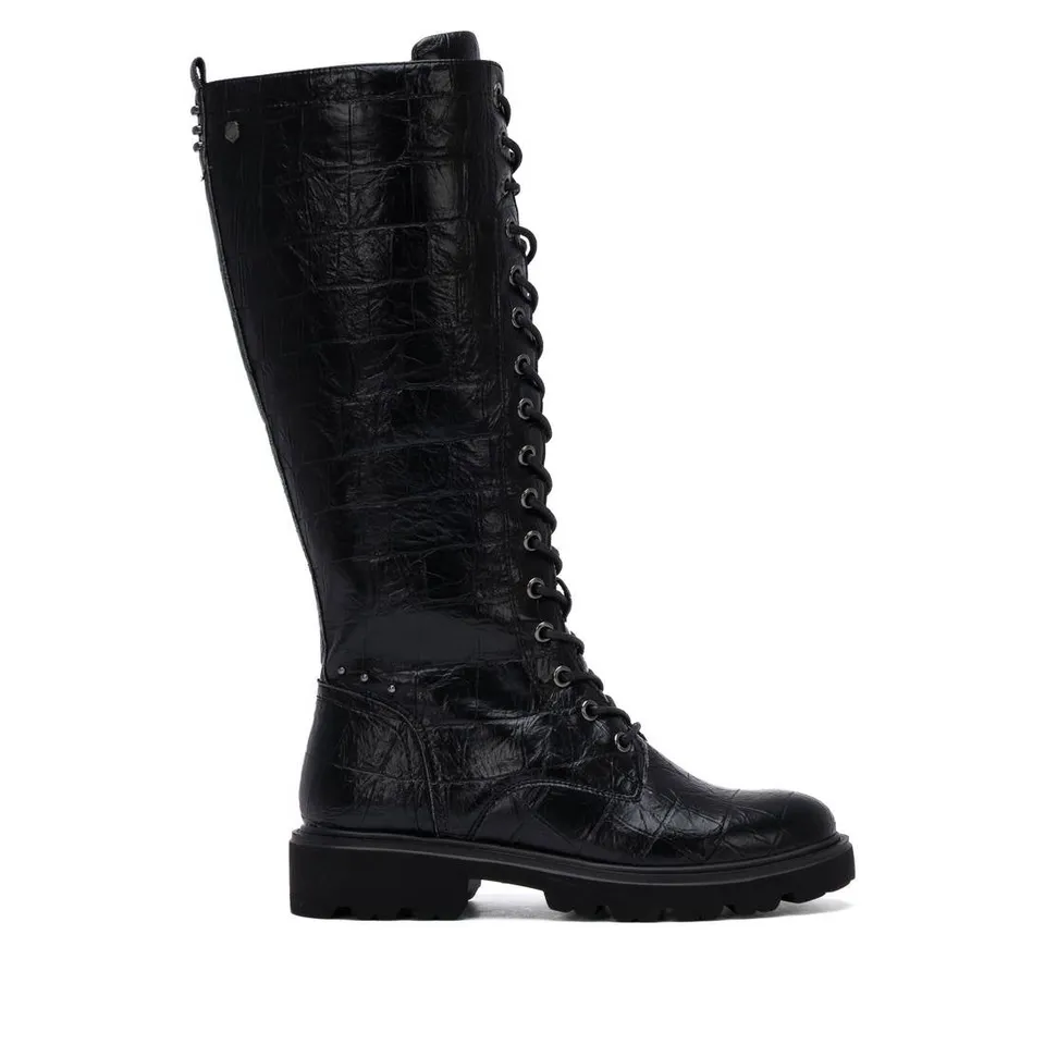 Carmela 16435802 bottes militaire noir lacets