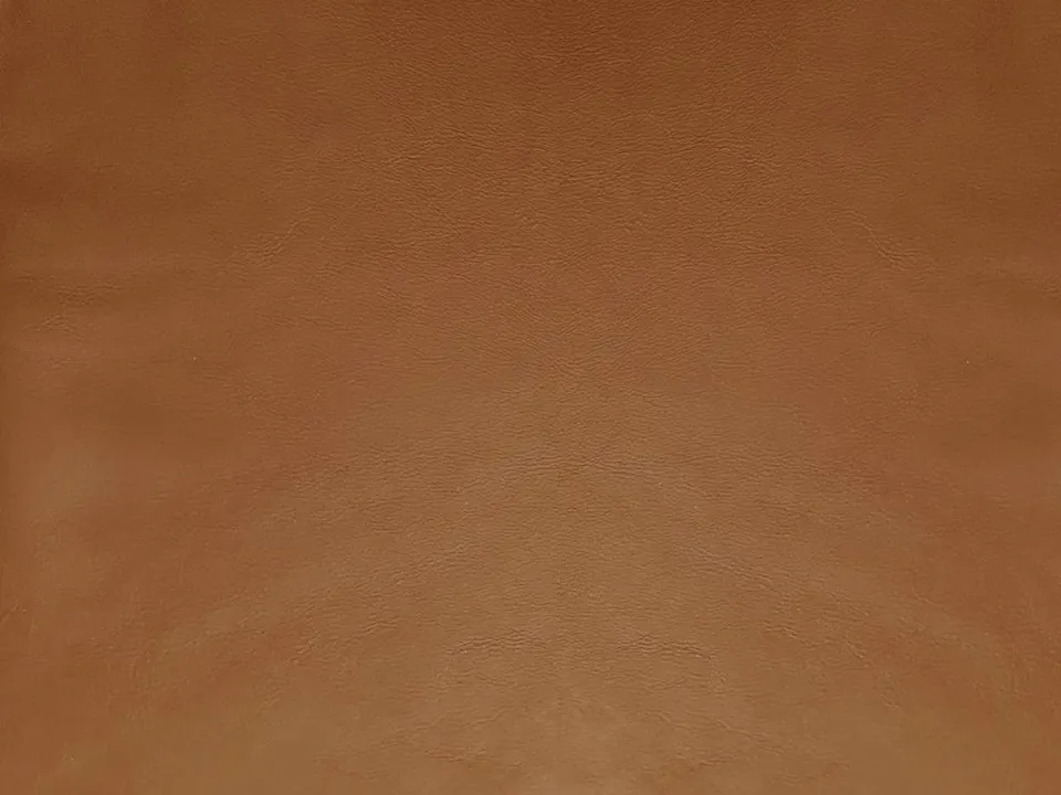 Dessine Moi Un Soulier cuir lisse marron échantillon matière