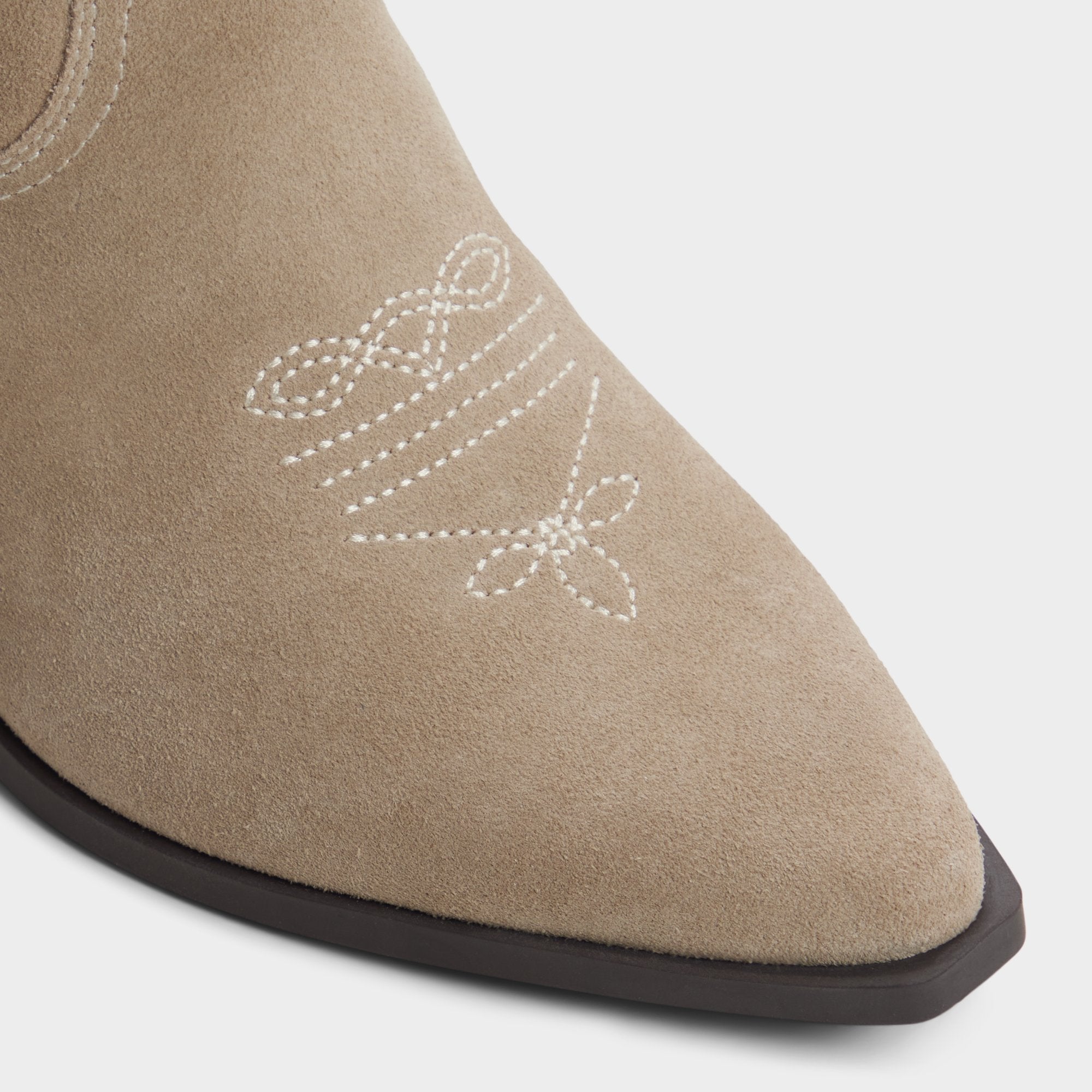 ALDO Ybe bottes western suède à talon