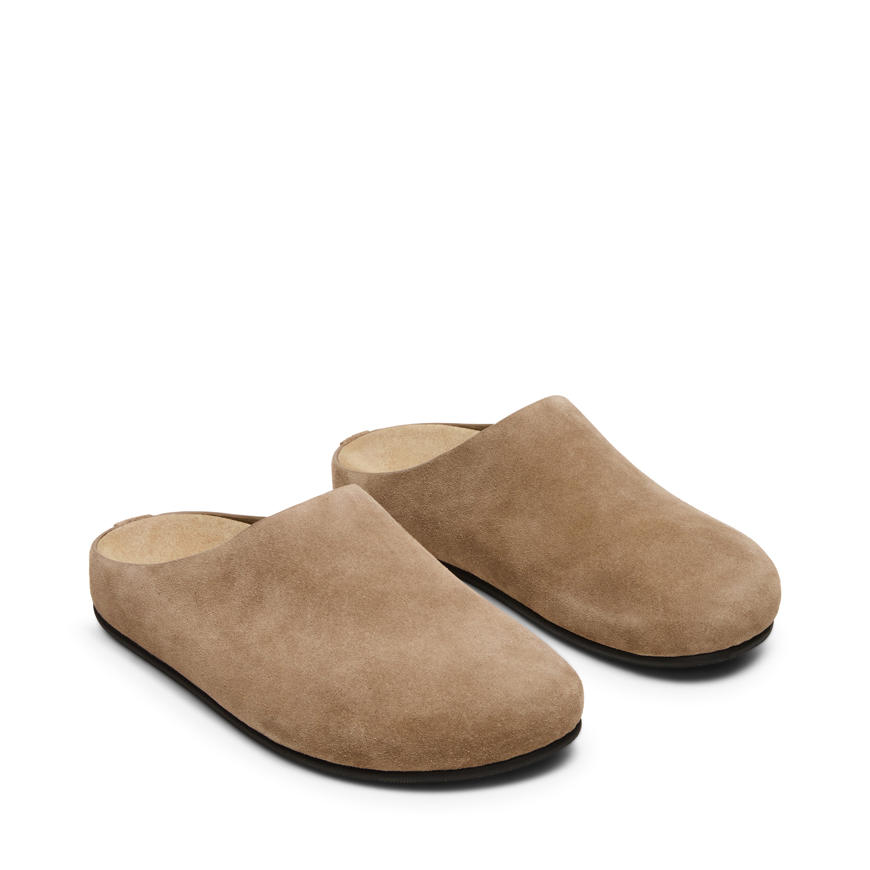 Steve Madden Fern mules taupe daim plates