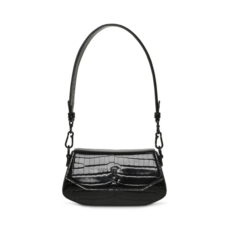 Steve Madden Btaiga-E sac épaule noir rabat 21 cm