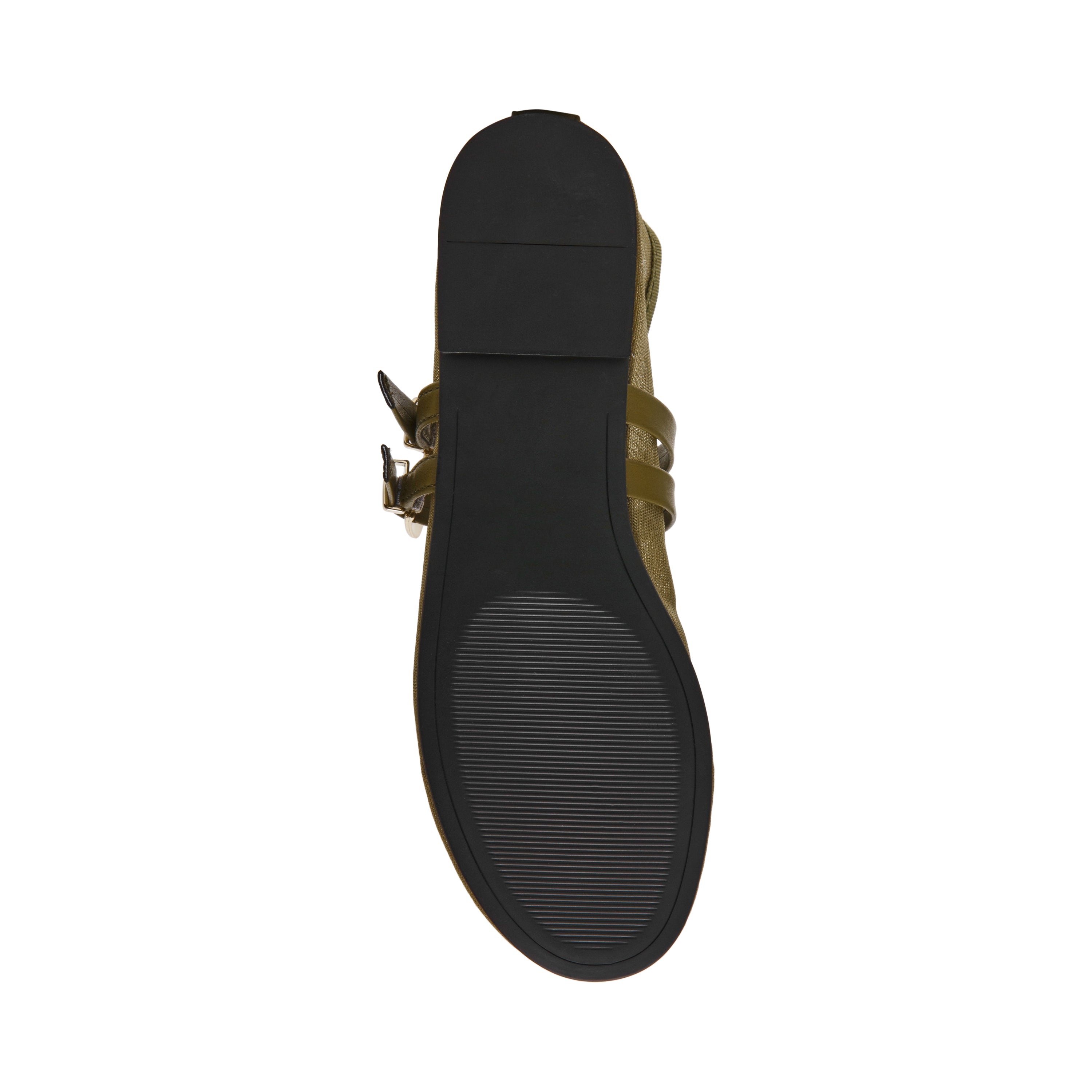 Steve Madden Murray St ballerine maille olive à boucle