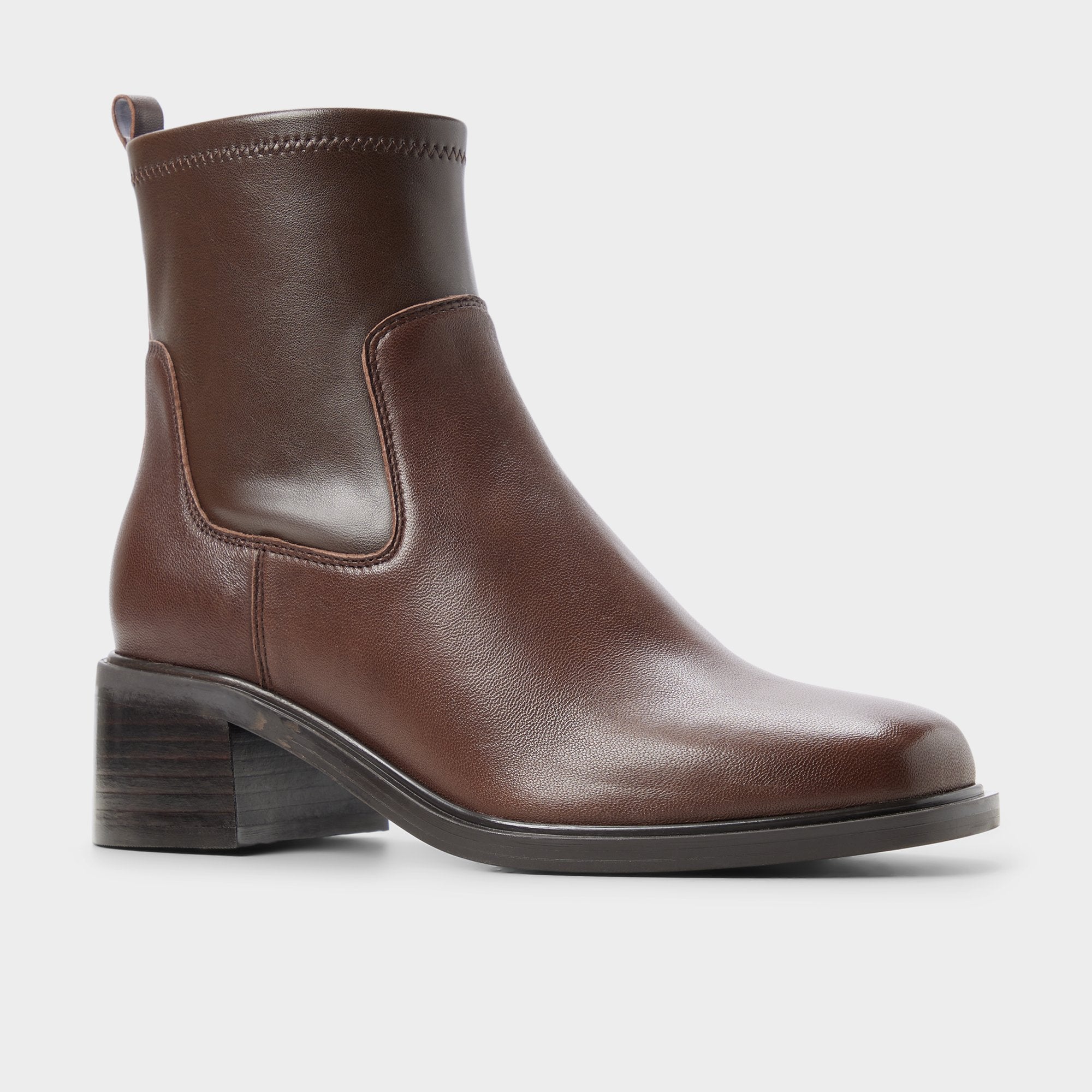 ALDO Tywyn bottes marron cuir femme