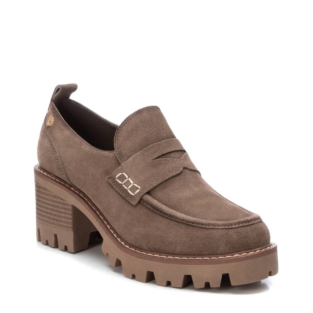 Carmela 16110902 mocassin femme marron talon 7 cm
