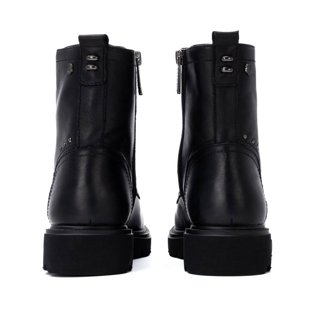 Carmela 16433701 bottines femme noir cuir lacets