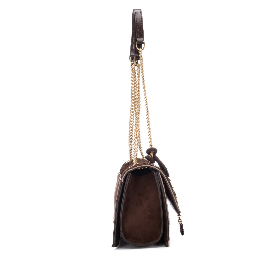 Carmela 18625201 sac épaule femme marron animal