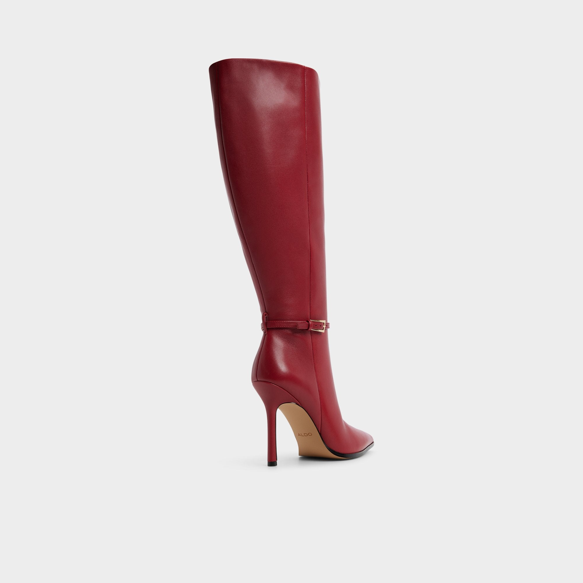 ALDO Maellie-wc bottes hautes rouges stilettos