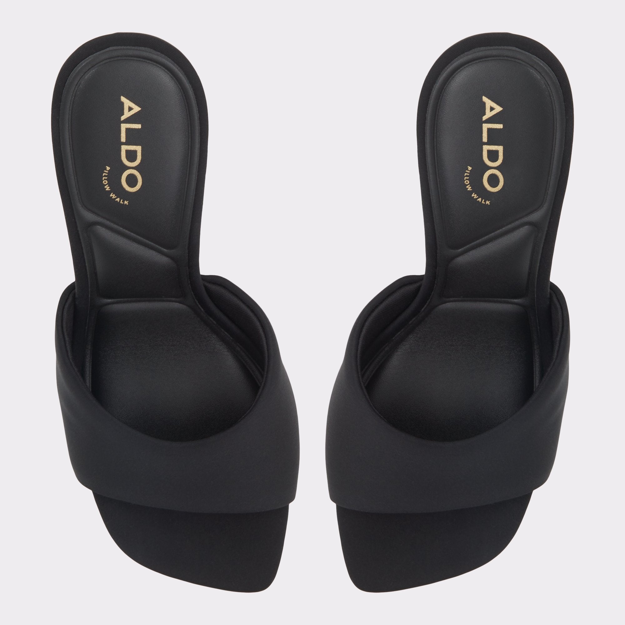 ALDO Evadalia mules noires talon aiguille
