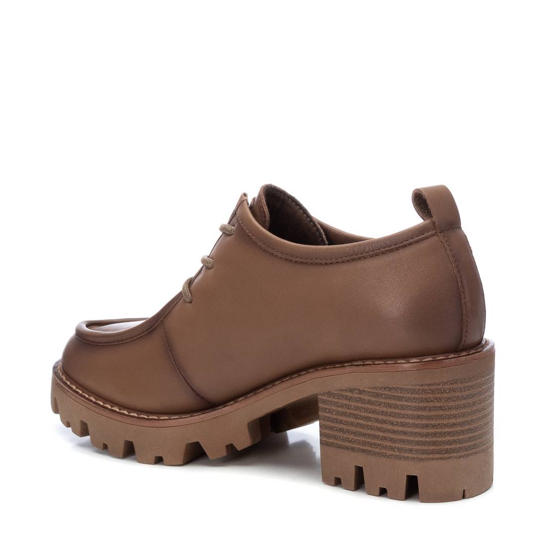 Carmela 16099703 derbie femme marron cuir talon 7cm