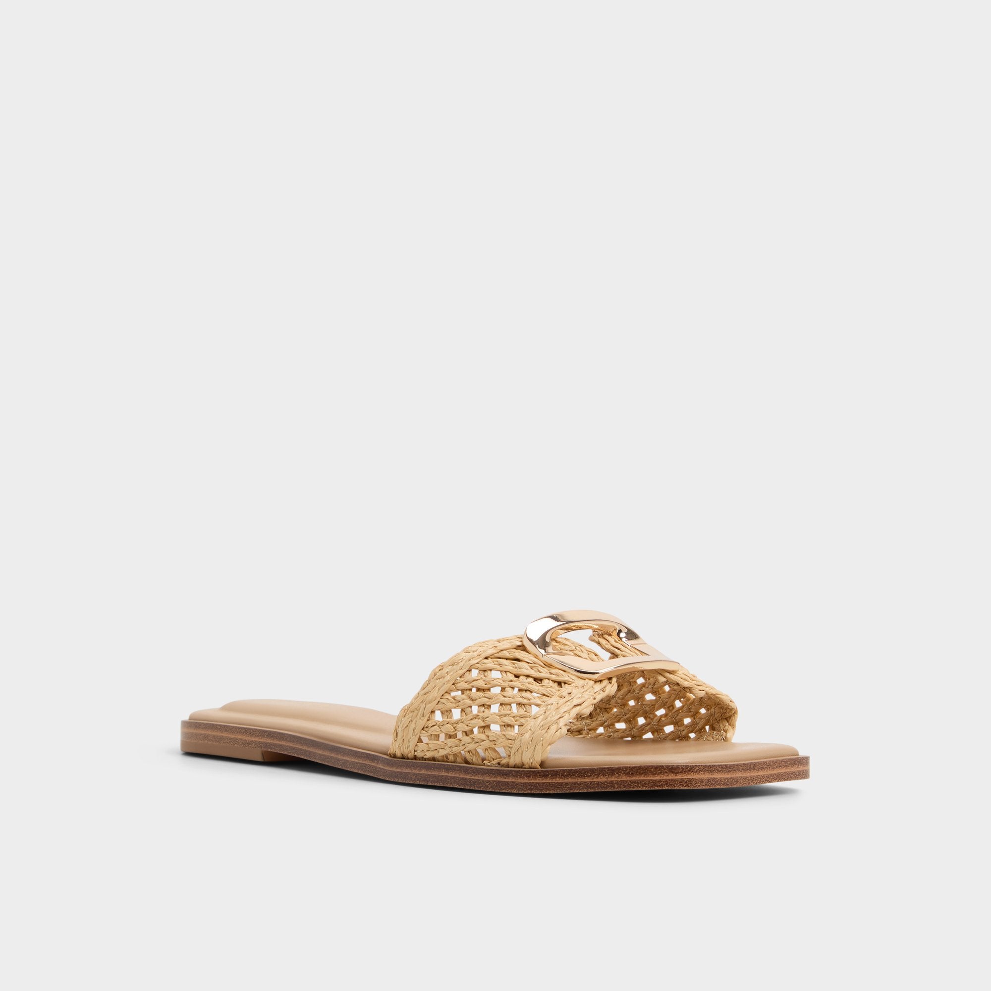 ALDO Tidella sandales plates beige été