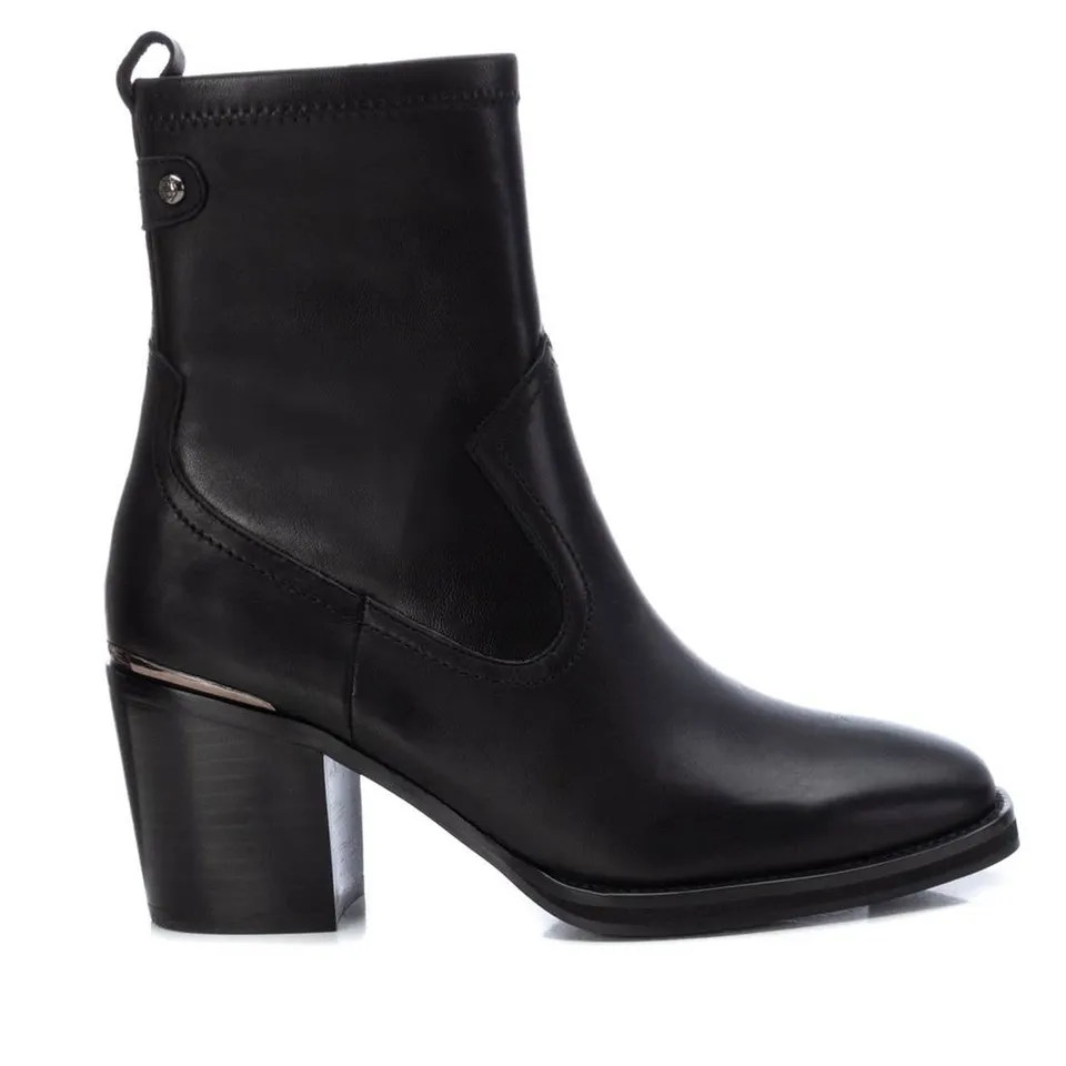 Carmela 16111501 bottines femme noir cuir talon 7 cm