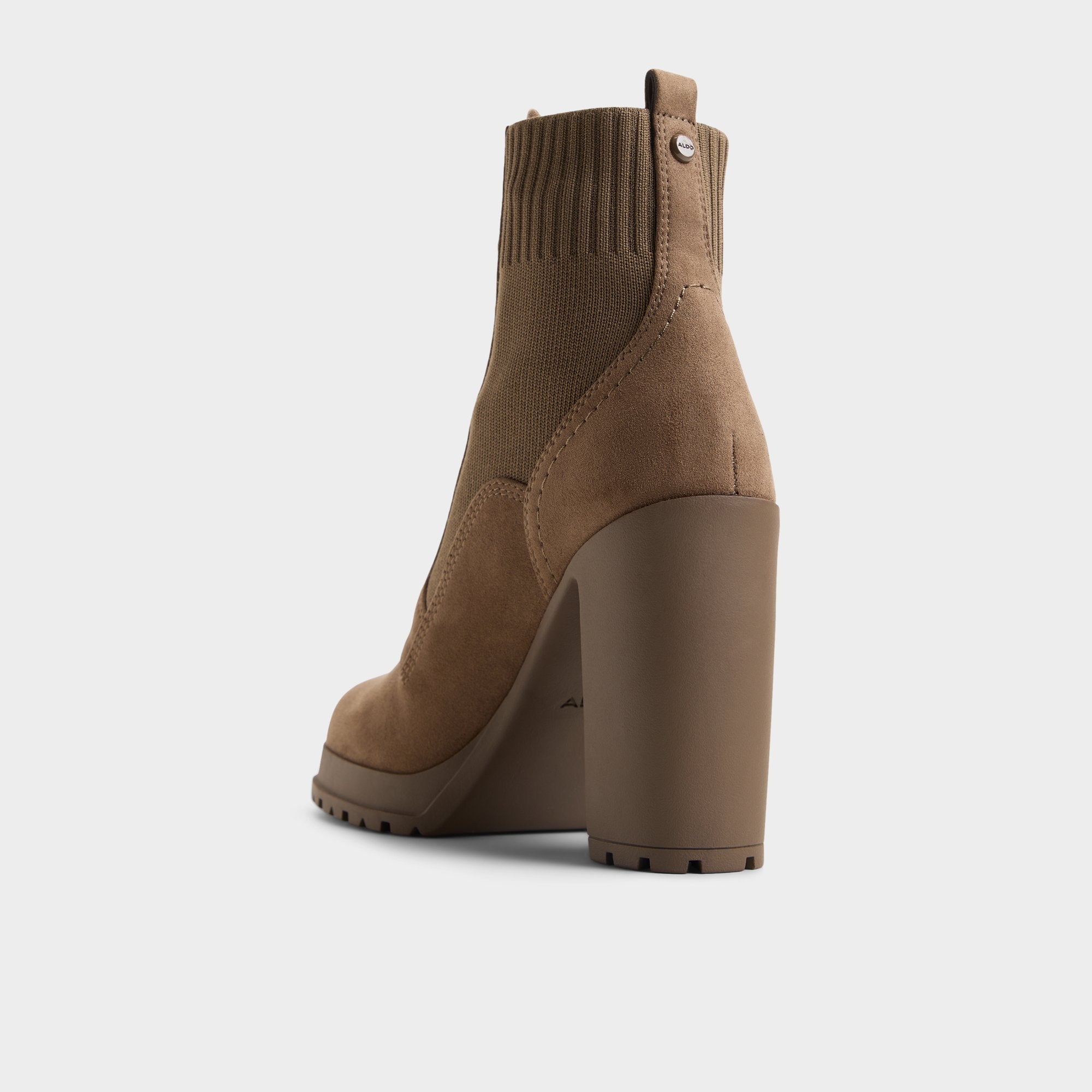 ALDO Rebellious boots à lacets suède beige