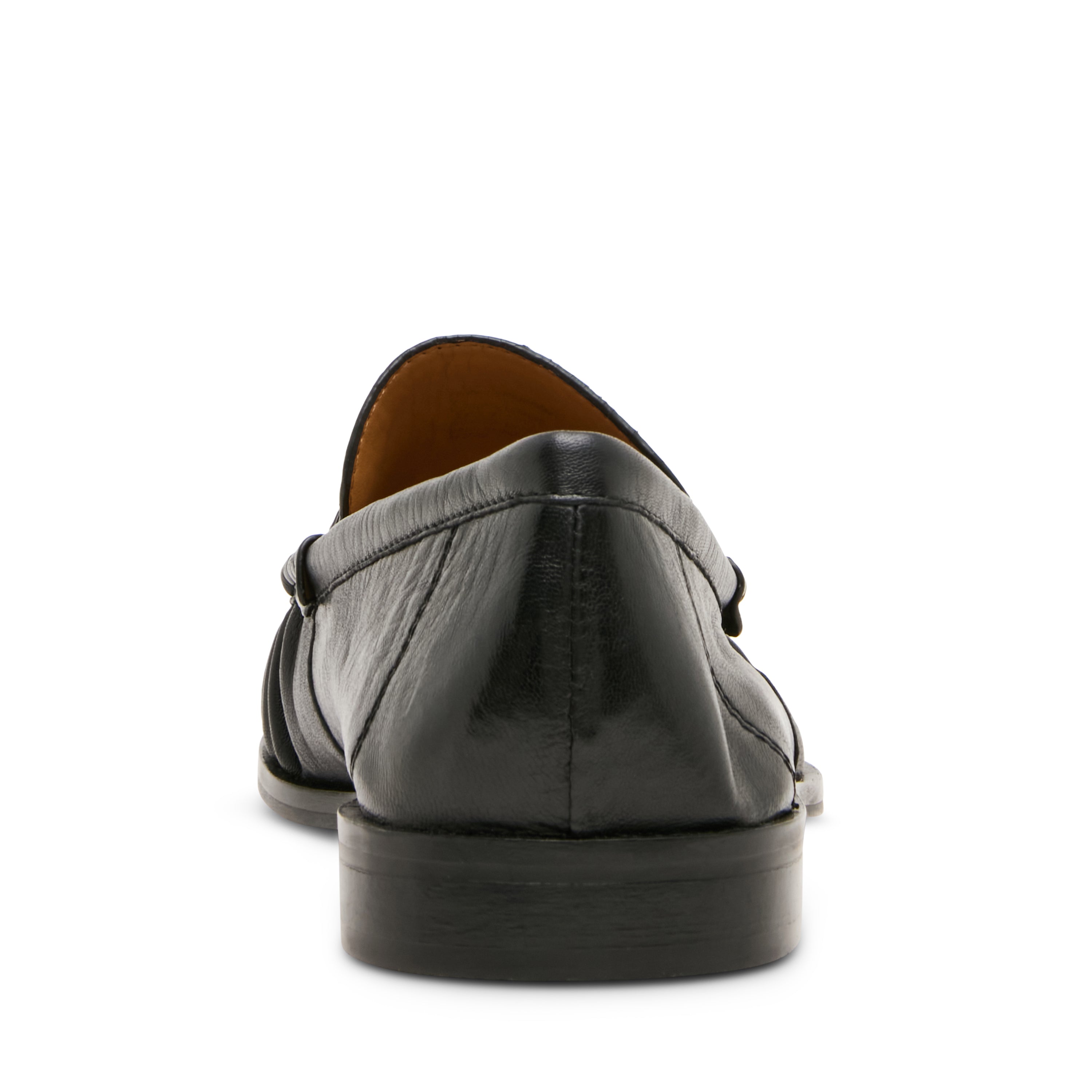 Steve Madden Quincey mocassins cuir noir homme slip-on
