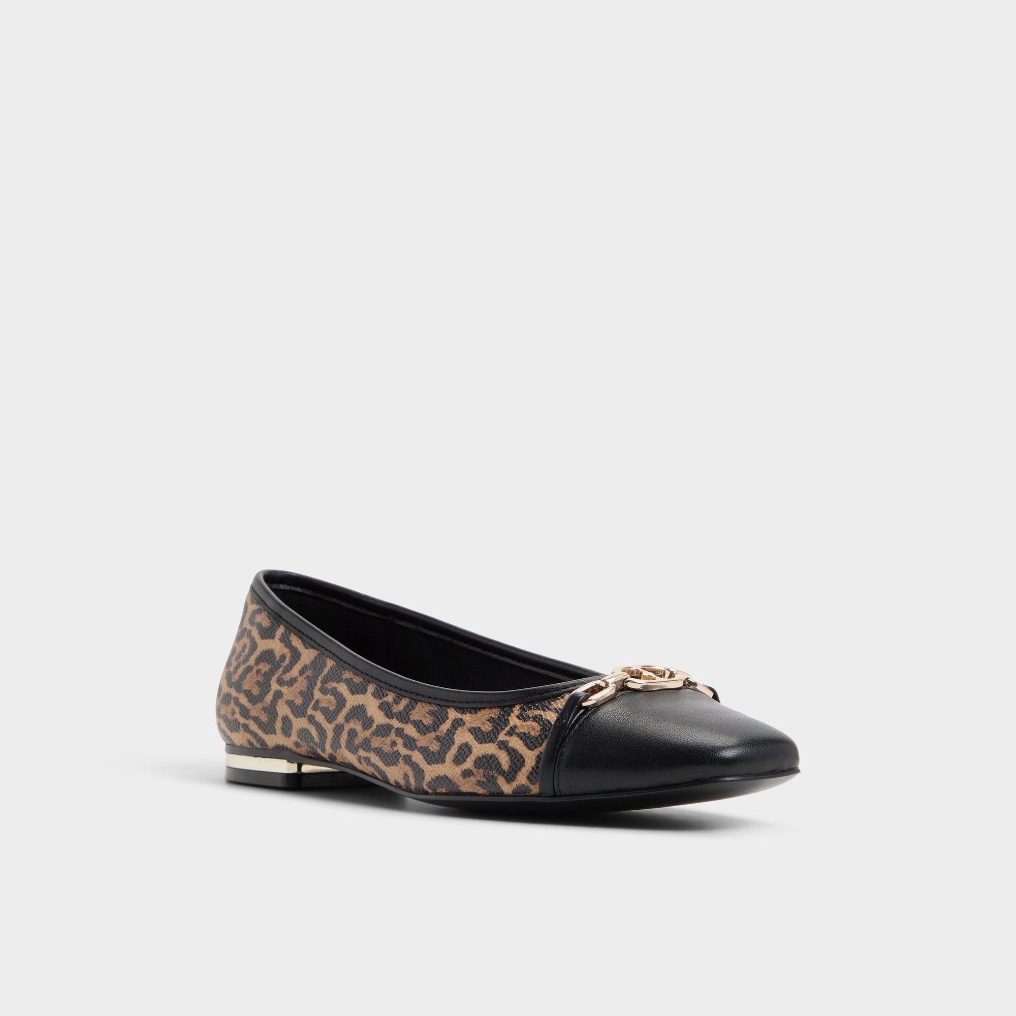 ALDO Krishelle ballerines léopard bout doré