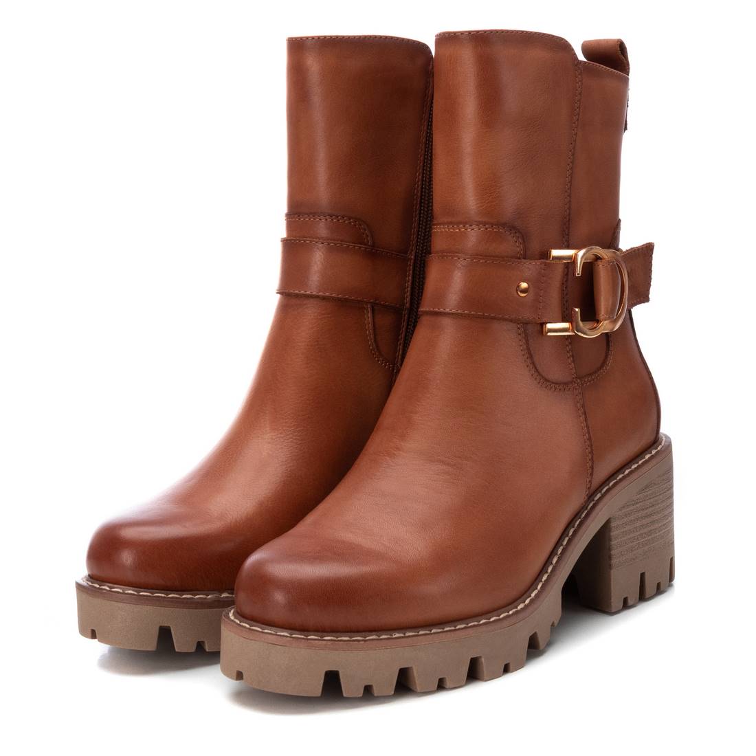 Carmela 16107401 bottine femme cuir marron talon 7cm